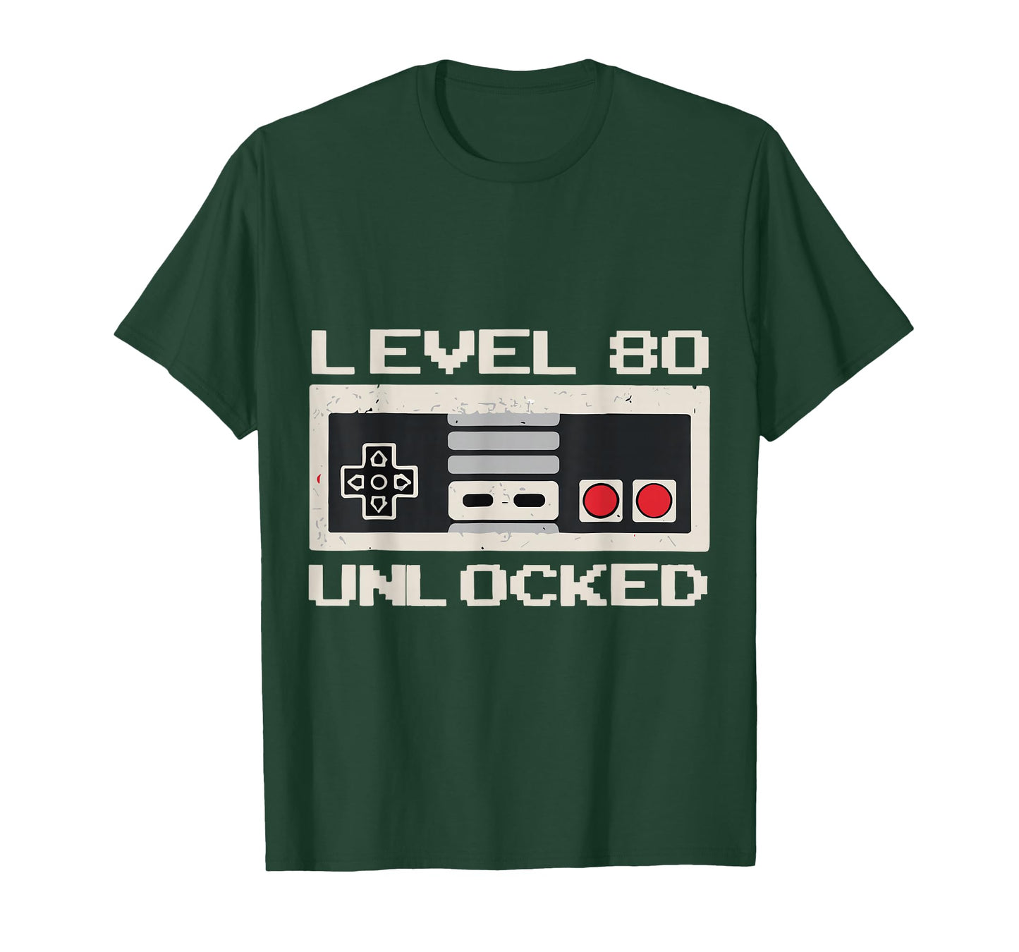 Unlock Level 80 Years Ago 80th Birthday Shirts for Women Men T-Shirt
