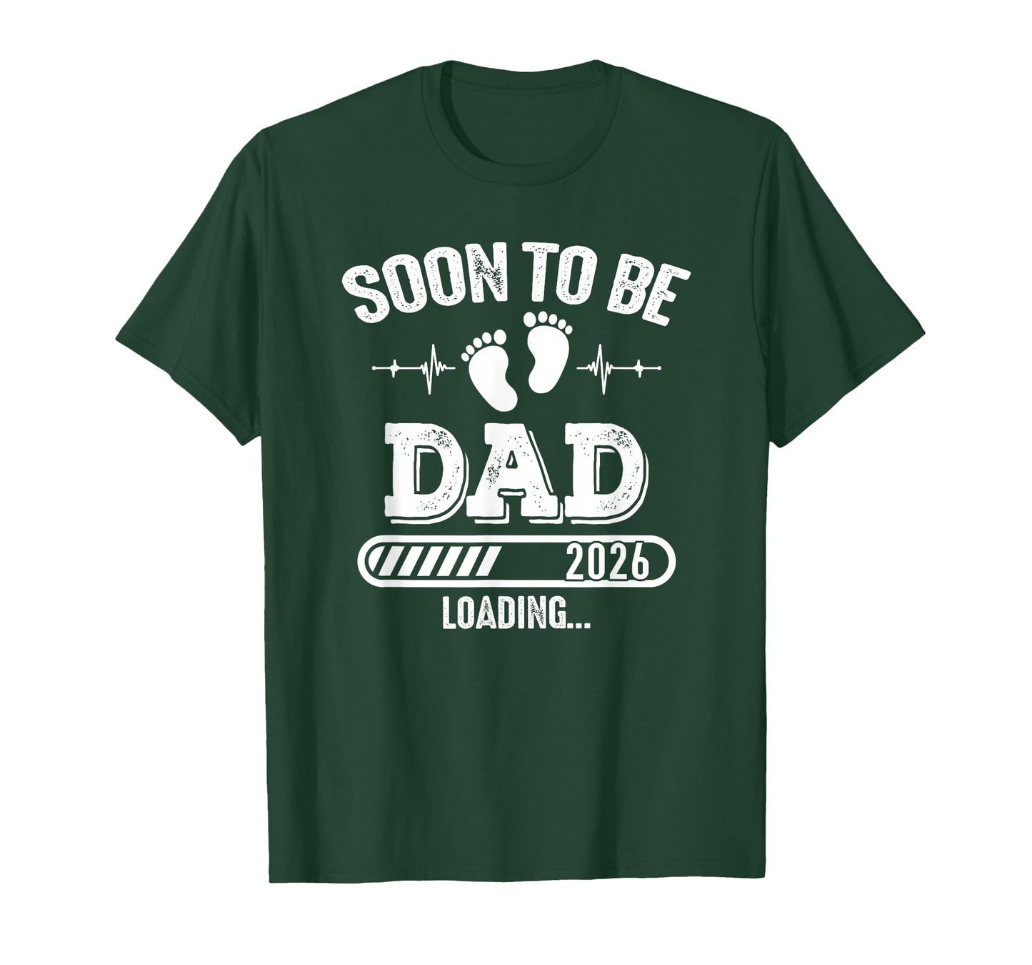 Soon to Be Dad 2026 Loading for Pregnancy Announcement T-Shirt