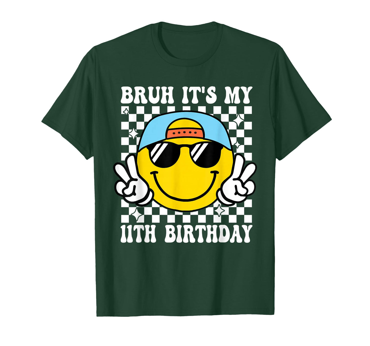 Bruh It's My 11th Birthday 11 Year Old Birthday Boys Girls T-Shirt