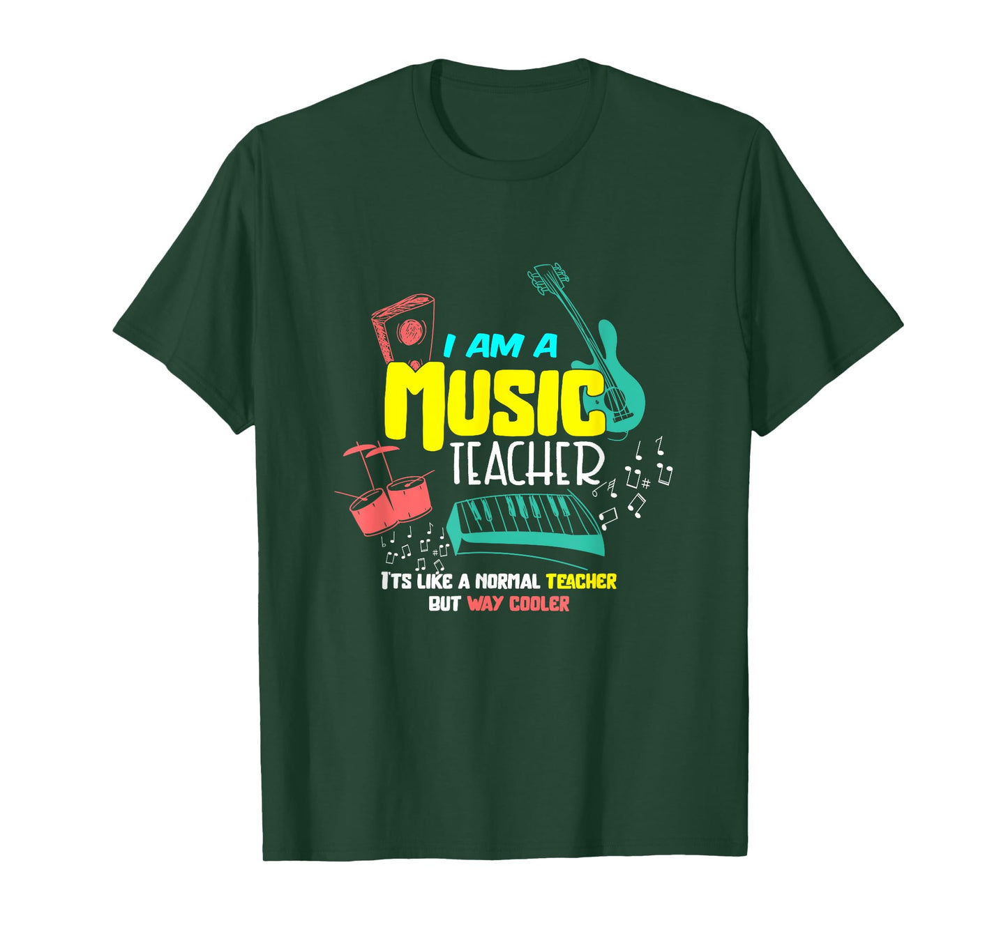 Music Theory Musician Music Teacher Funny Musical Instructor T-Shirt