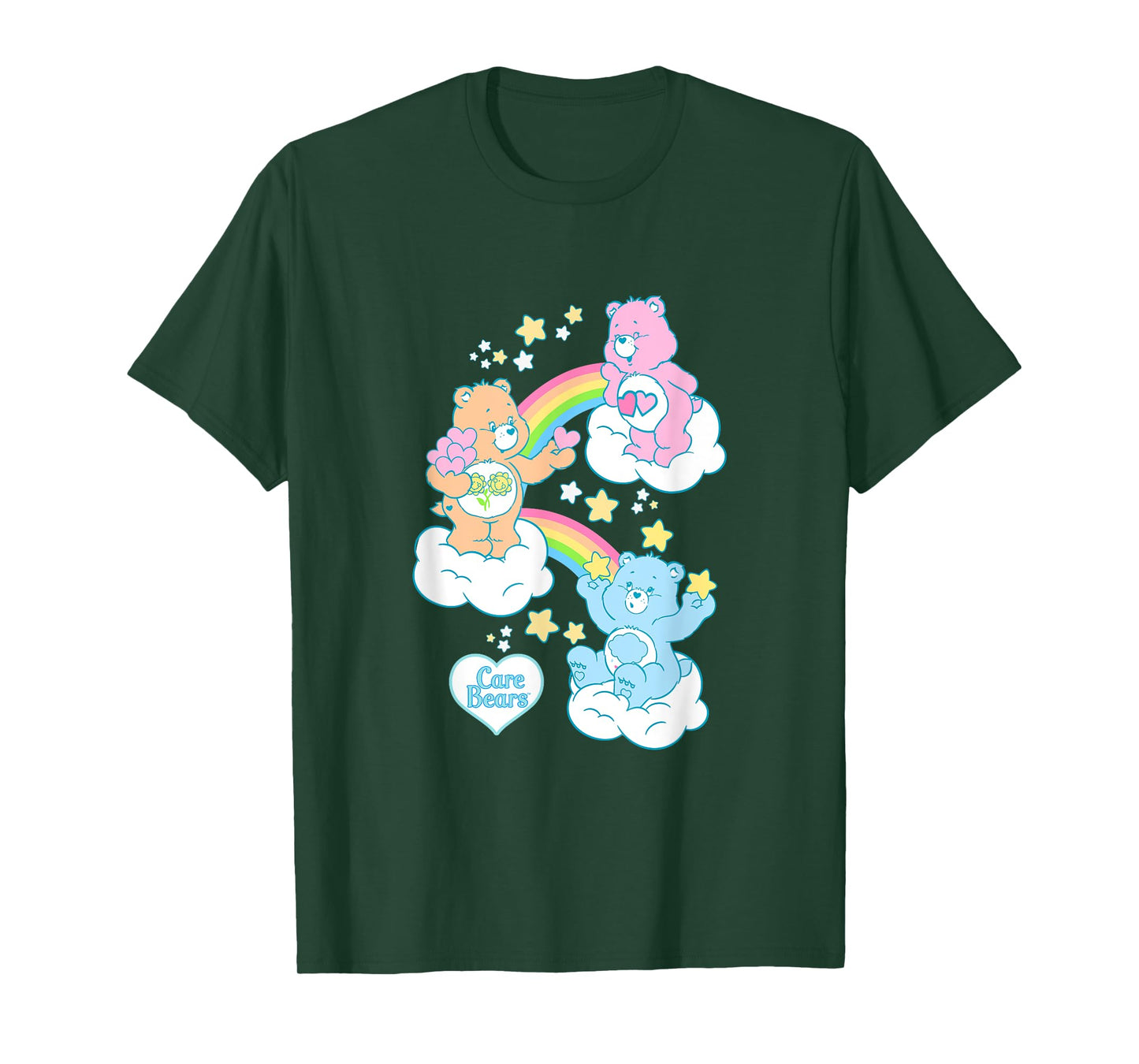 Care Bears Rainbow Kingdom Original Bear Group T-Shirt