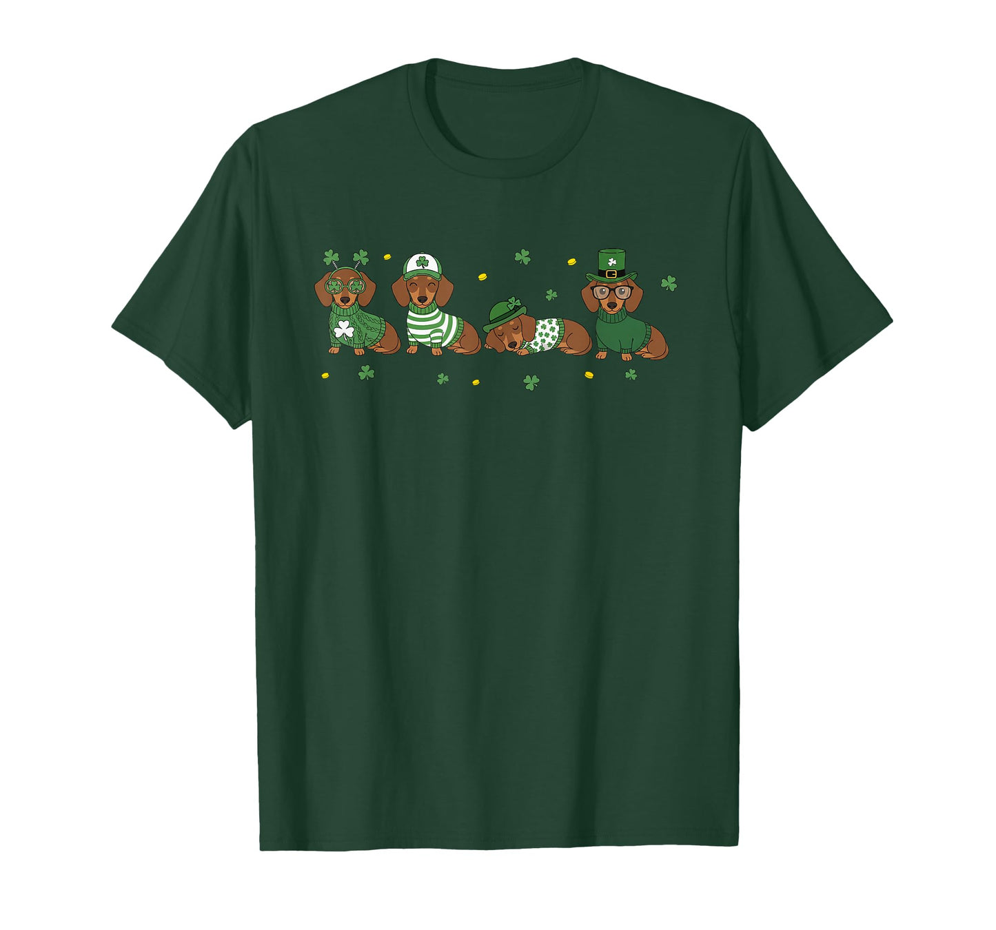 Dachshund St Patricks Day Wiener Dog Lover T-Shirt