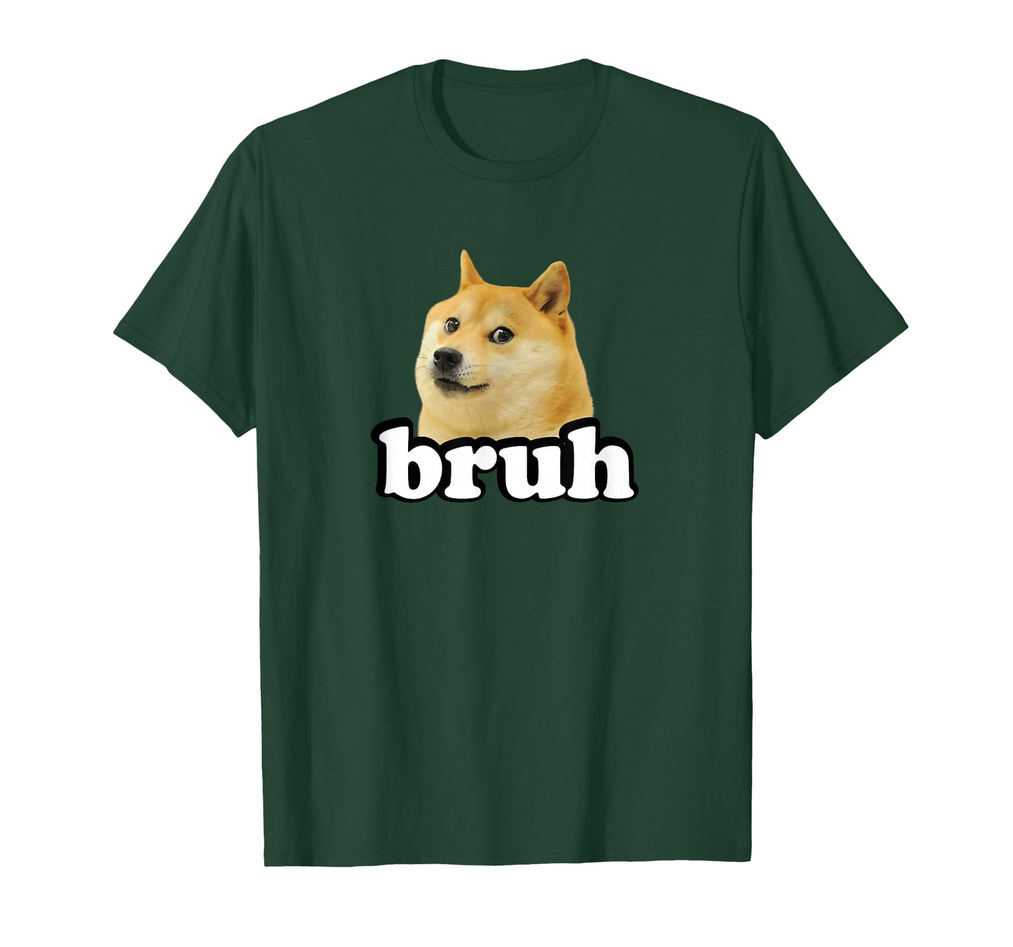 Doge Meme Lover Kids Bruh Shiba Inu T-Shirt