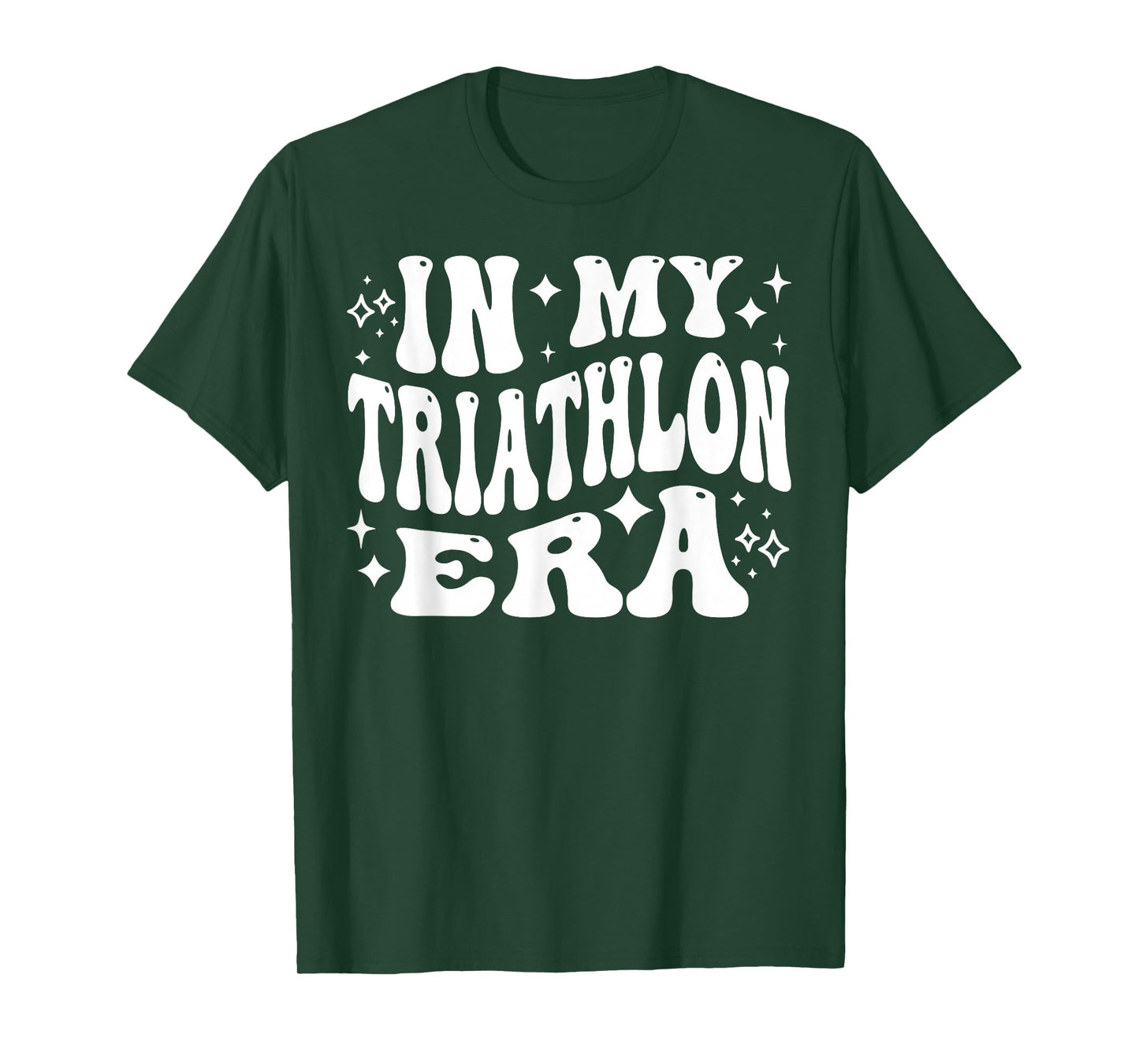 in My Triathlon Era Funny Swim Bike Run Athlete T-Shirt