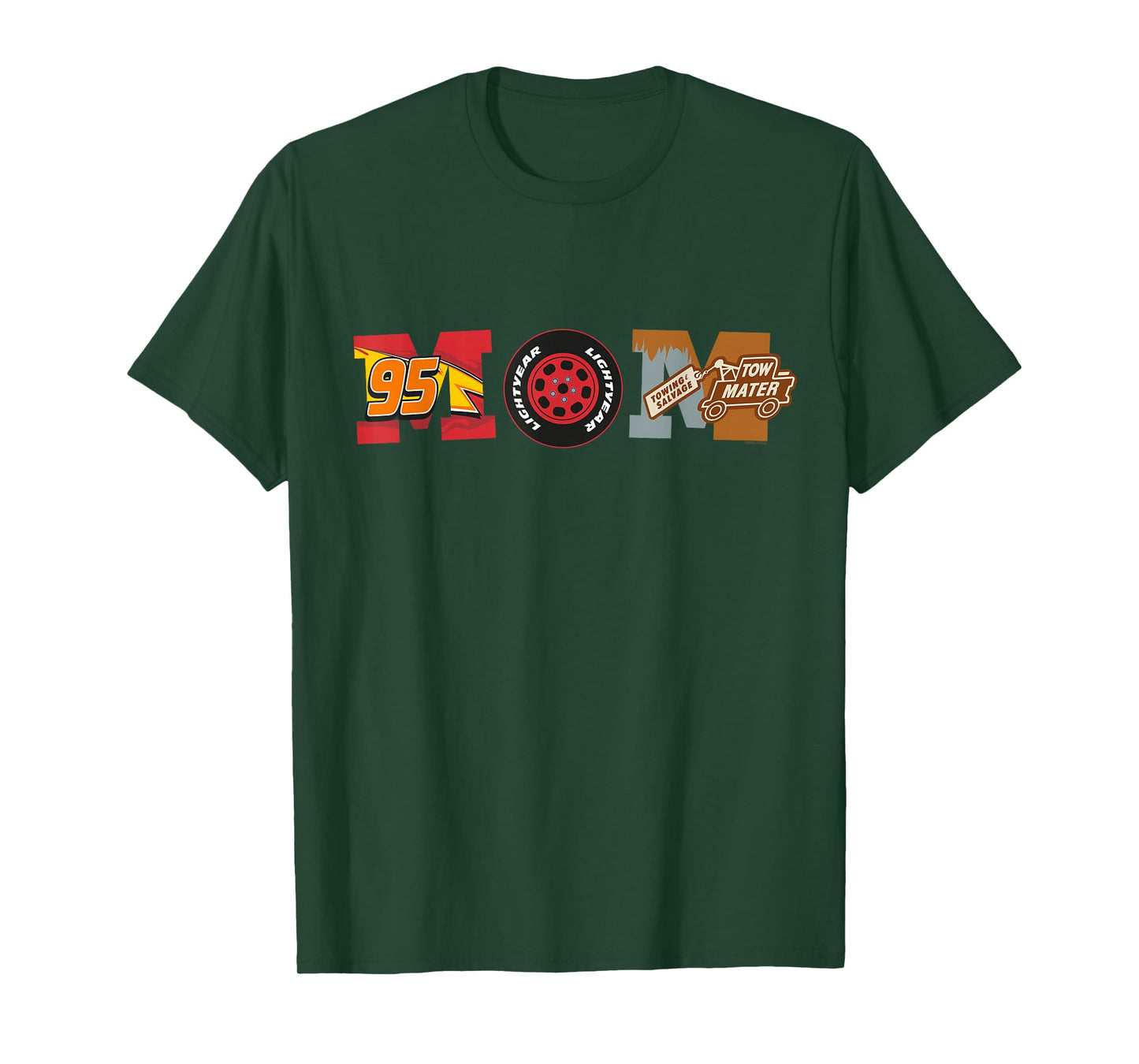 Disney and Pixar’s Cars Mom Mother’s Day Birthday T-Shirt