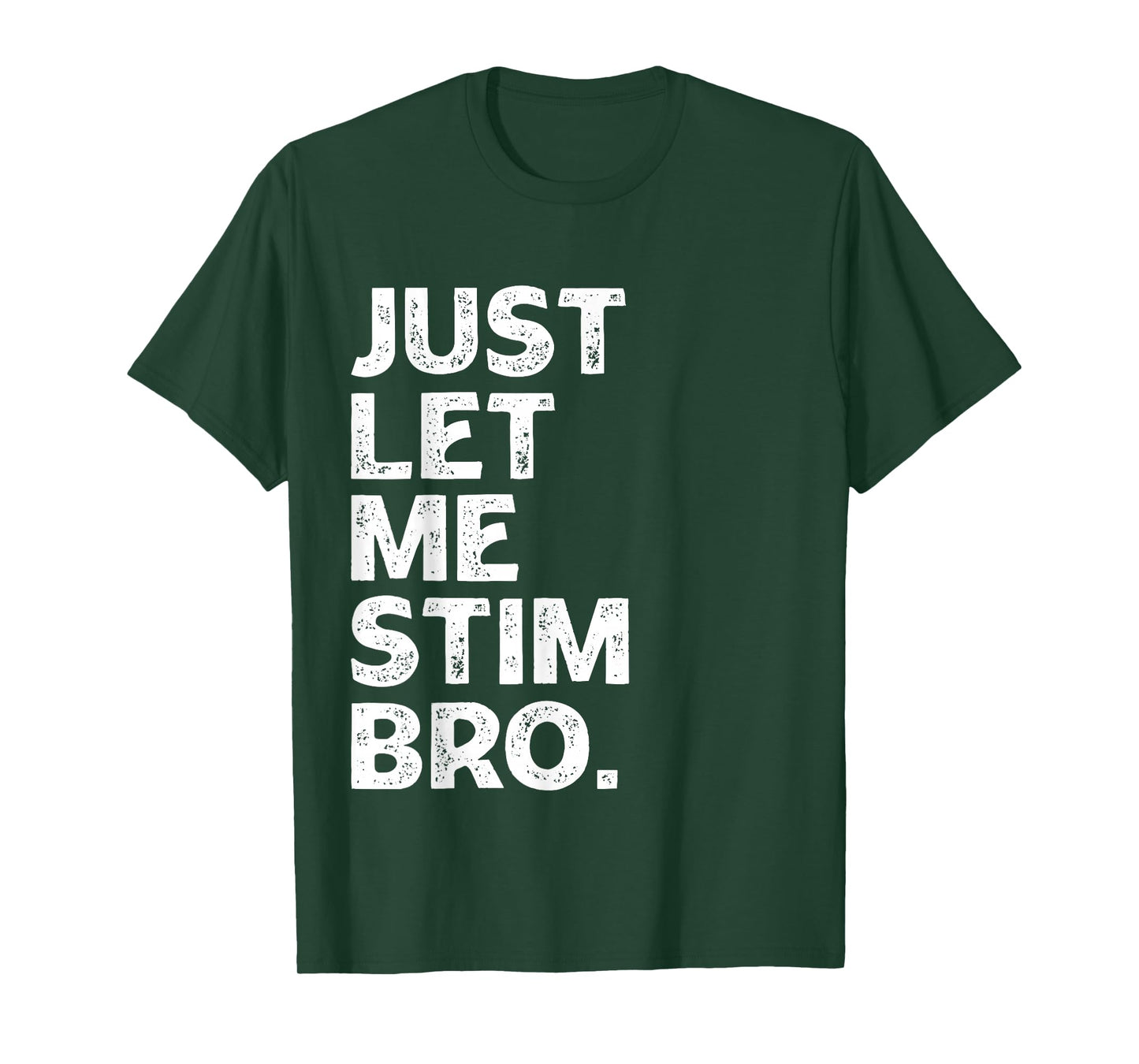 Just Let Me Stim Bro Kids Boys - Autistic Autism Awareness T-Shirt