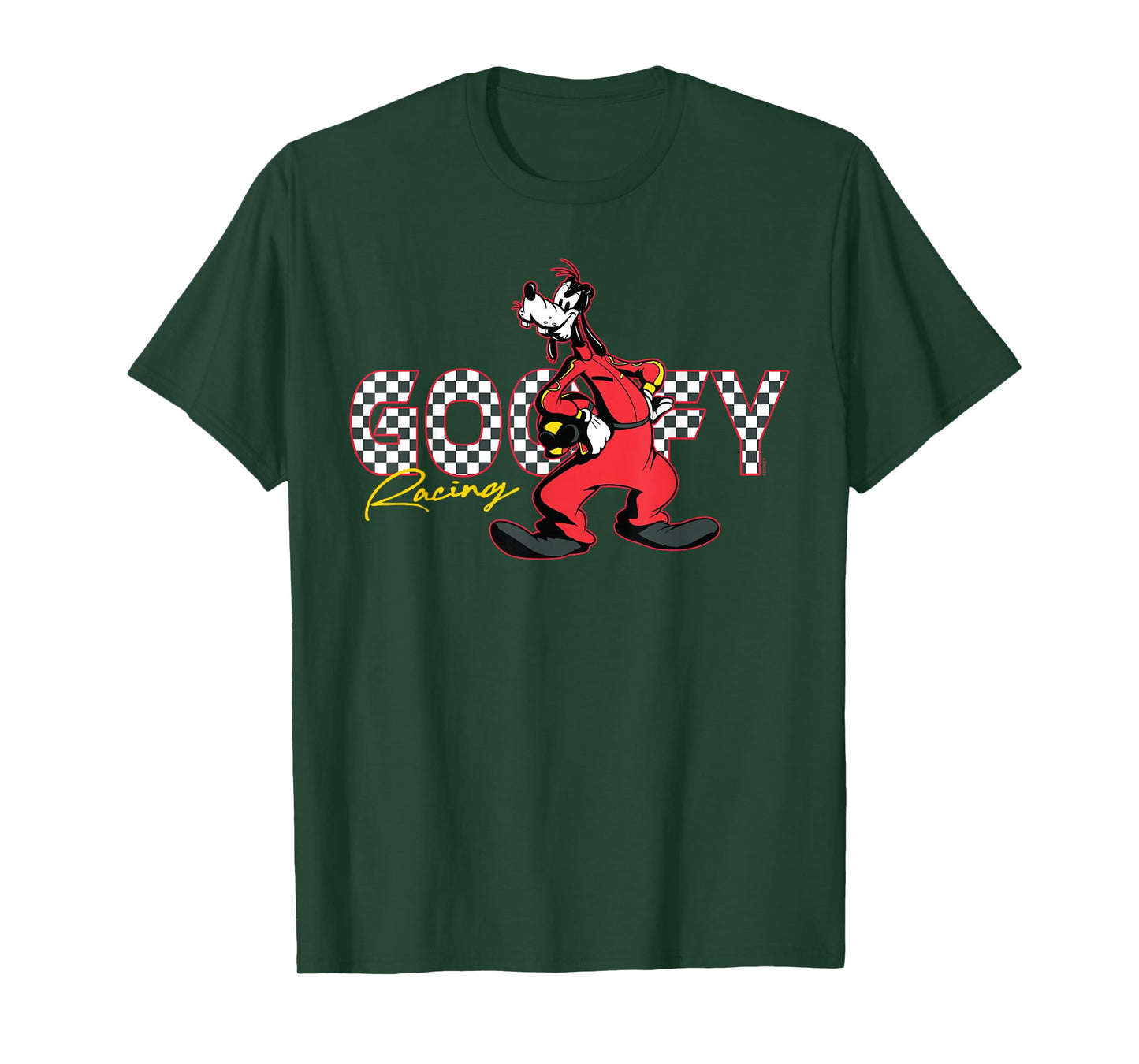 Disney Goofy Racing Mickey & Friends Race Car Drivers T-Shirt