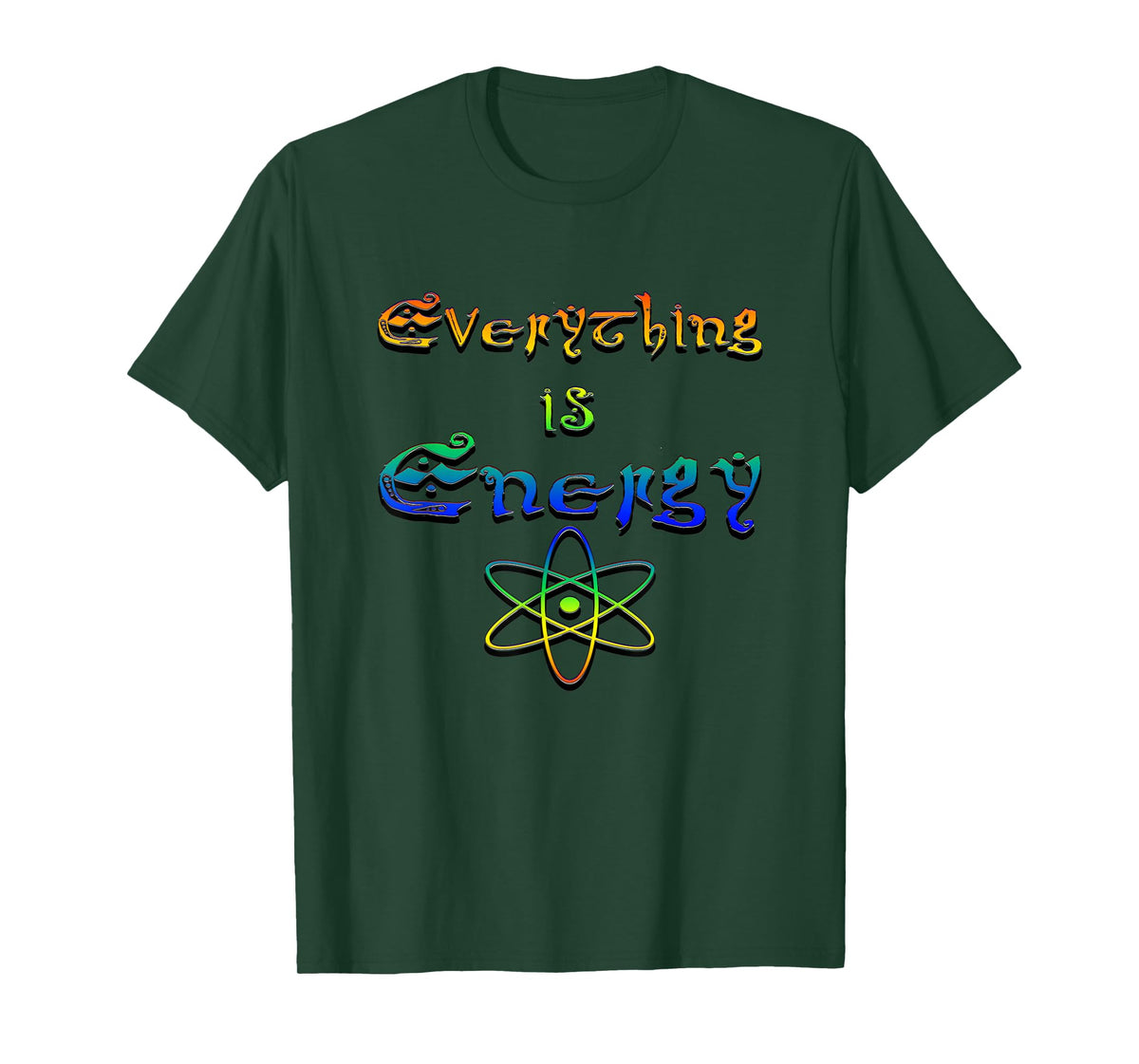 Everything is Energy Reiki Spiritual Vibration Science Gift T-Shirt