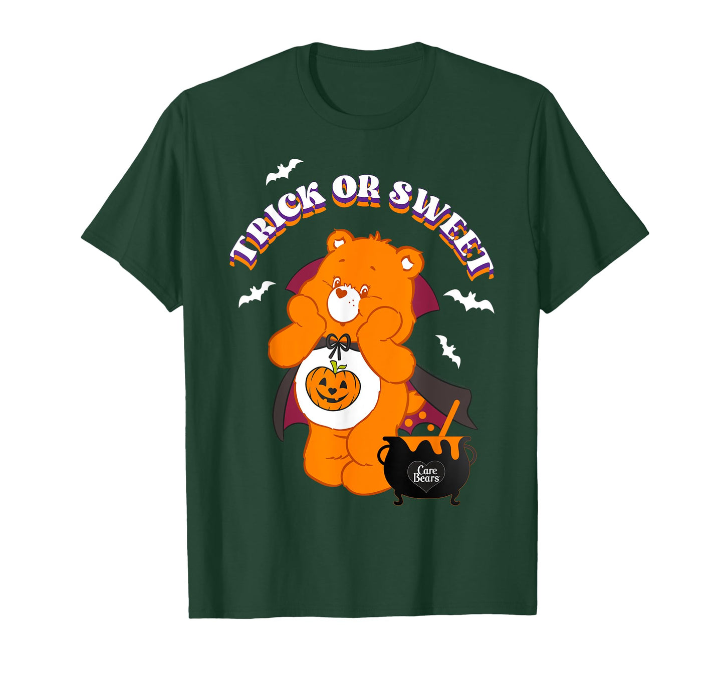 Care Bears Trick Or Sweet Halloween Cauldron Magic T-Shirt