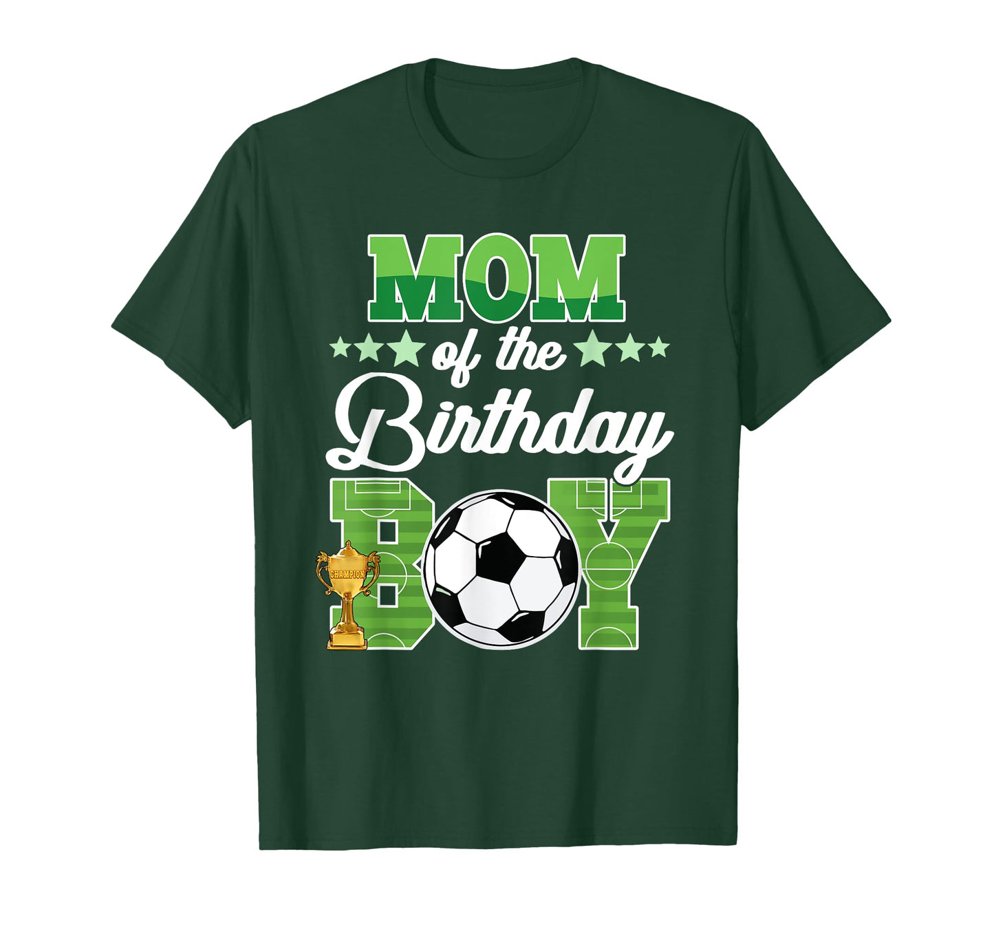 Soccer Mom Birthday Boys Party Family Matching T-Shirt