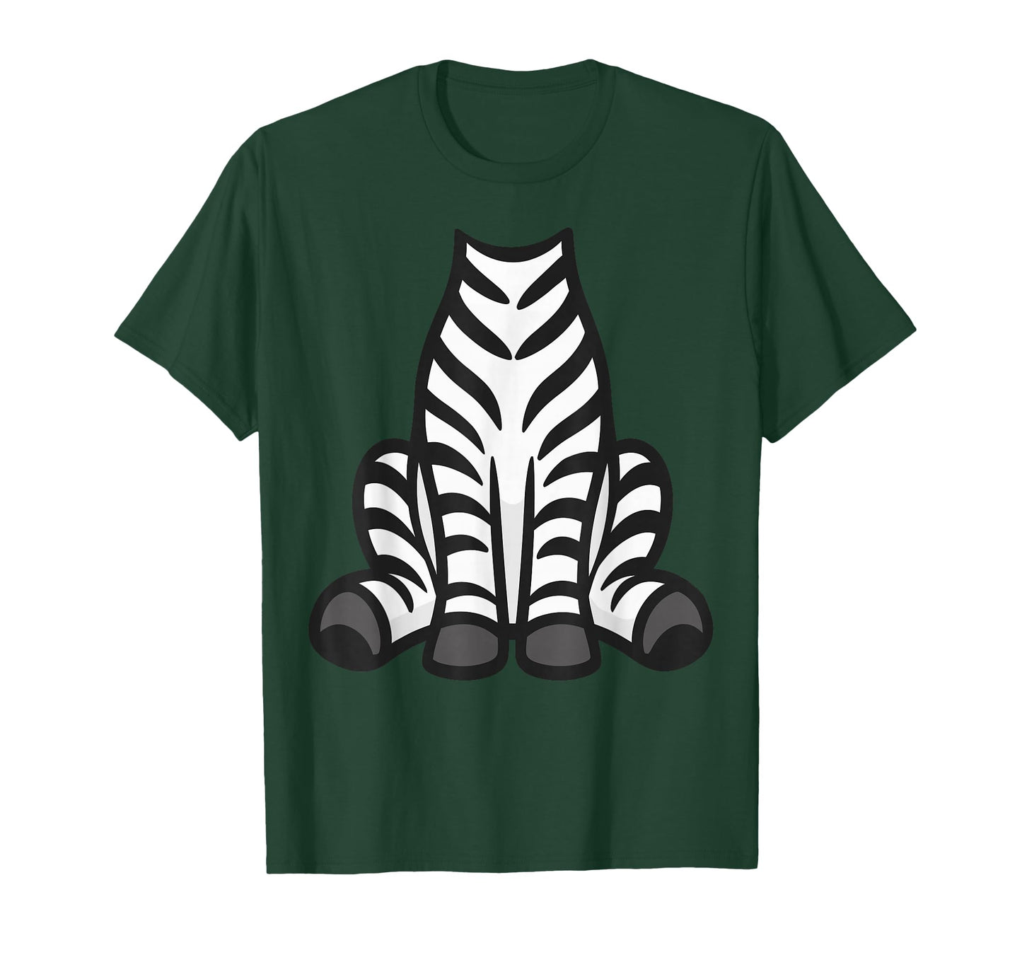 Zebra Shirt Adult Men Women Kids Zebra Costume T-Shirt