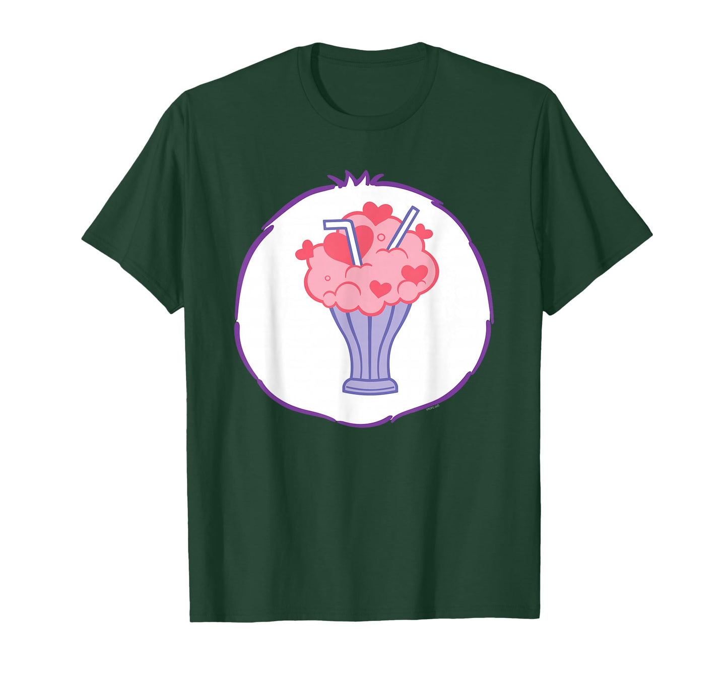 Care Bears Share Bear Belly Easy Halloween Costume Cartoon T-Shirt