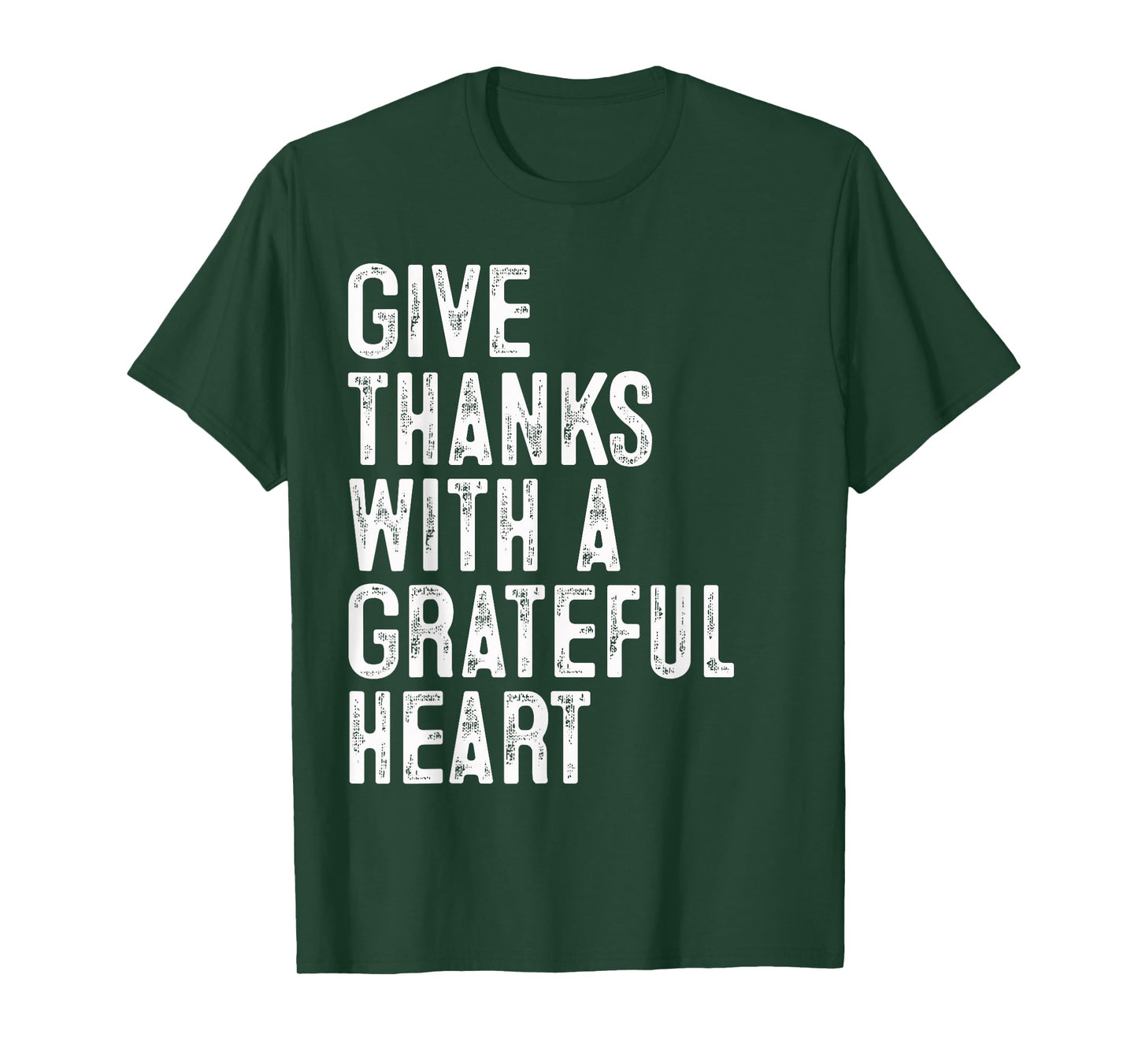 Give Thanks with A Grateful Heart Gifts Thanksgiving Fall T-Shirt