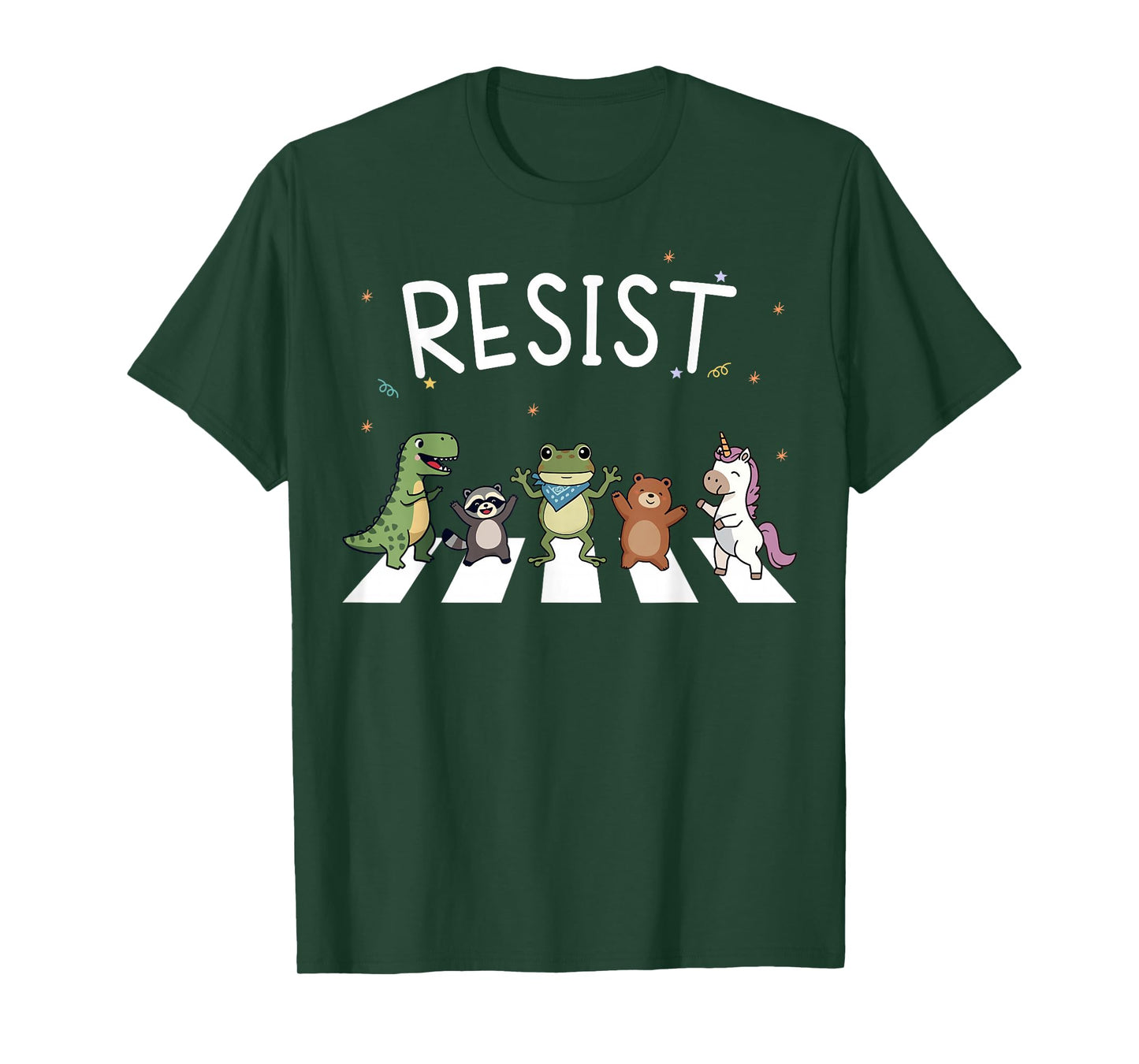 Portland Frog Protest Resist - Portland Frog Activist T-Shirt
