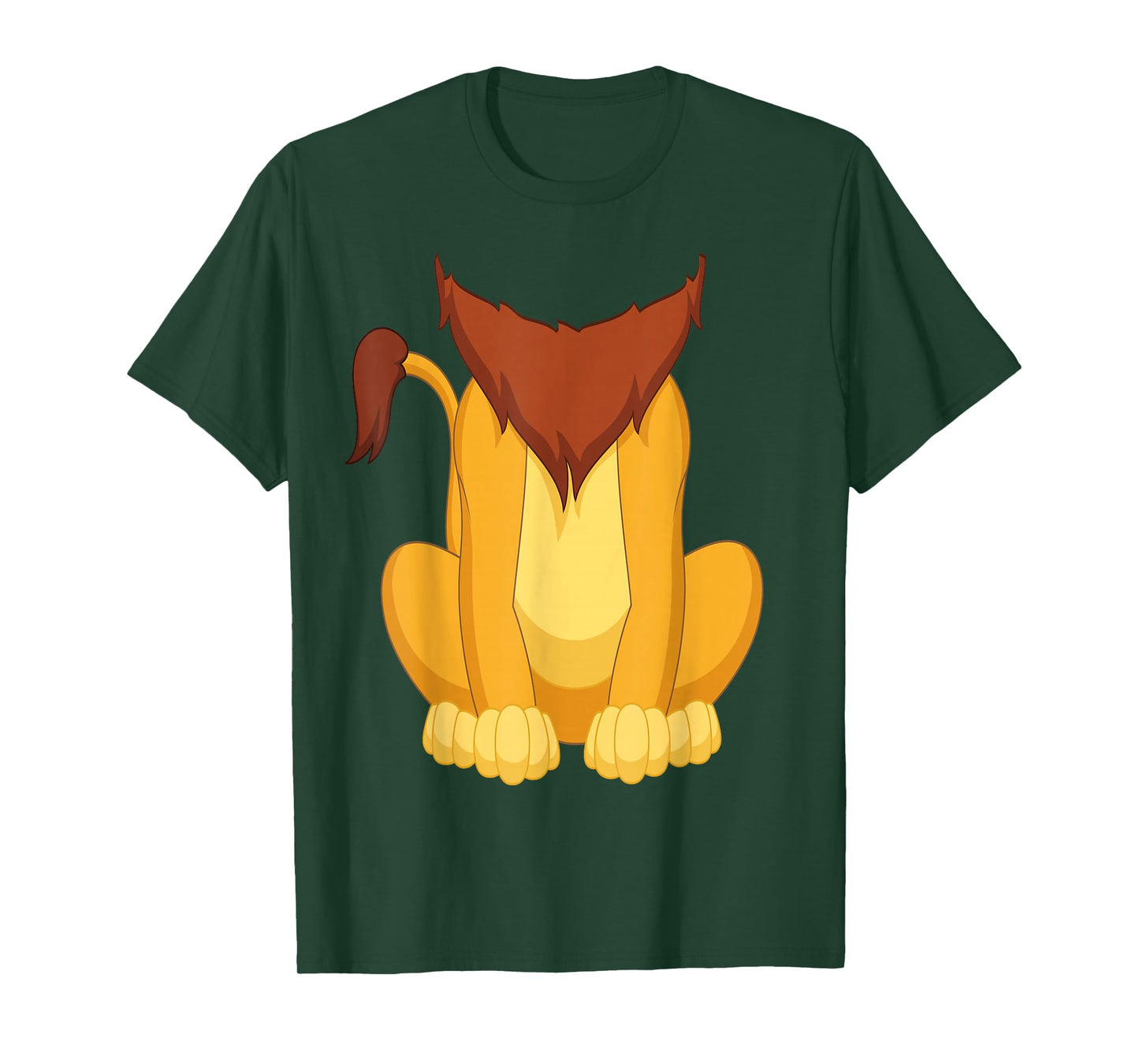 Lion Shirt Adult Men Women Kids Lion Costume T-Shirt
