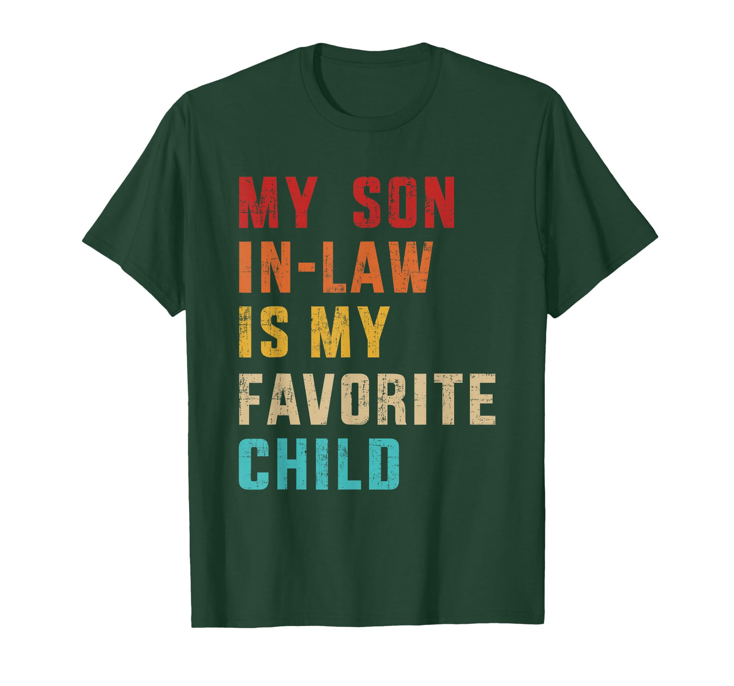Son-in-law favorite child retro for mom-in-law mothers day T-Shirt