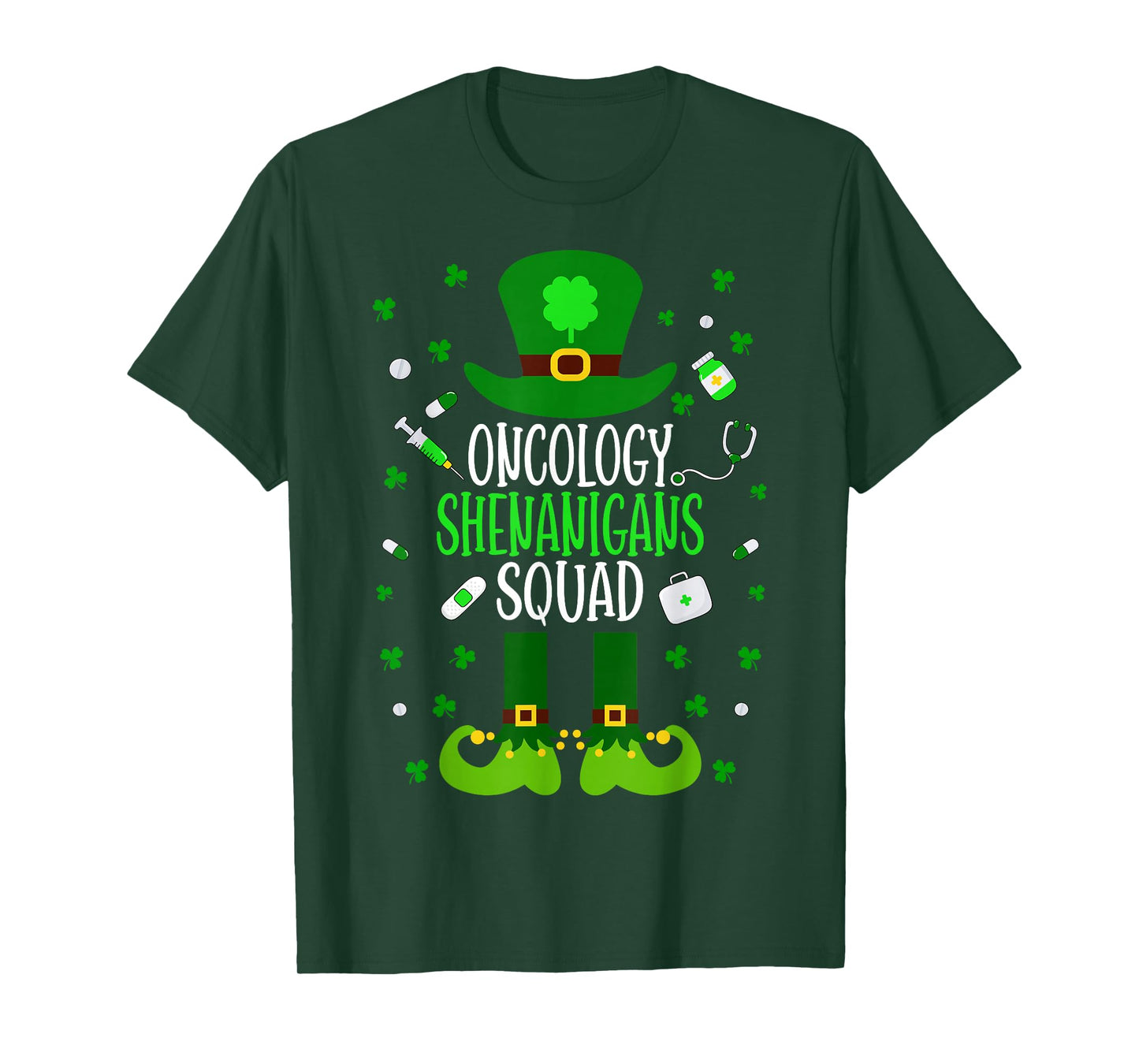 Oncology Shenanigans Squad St Patricks Day T-Shirt