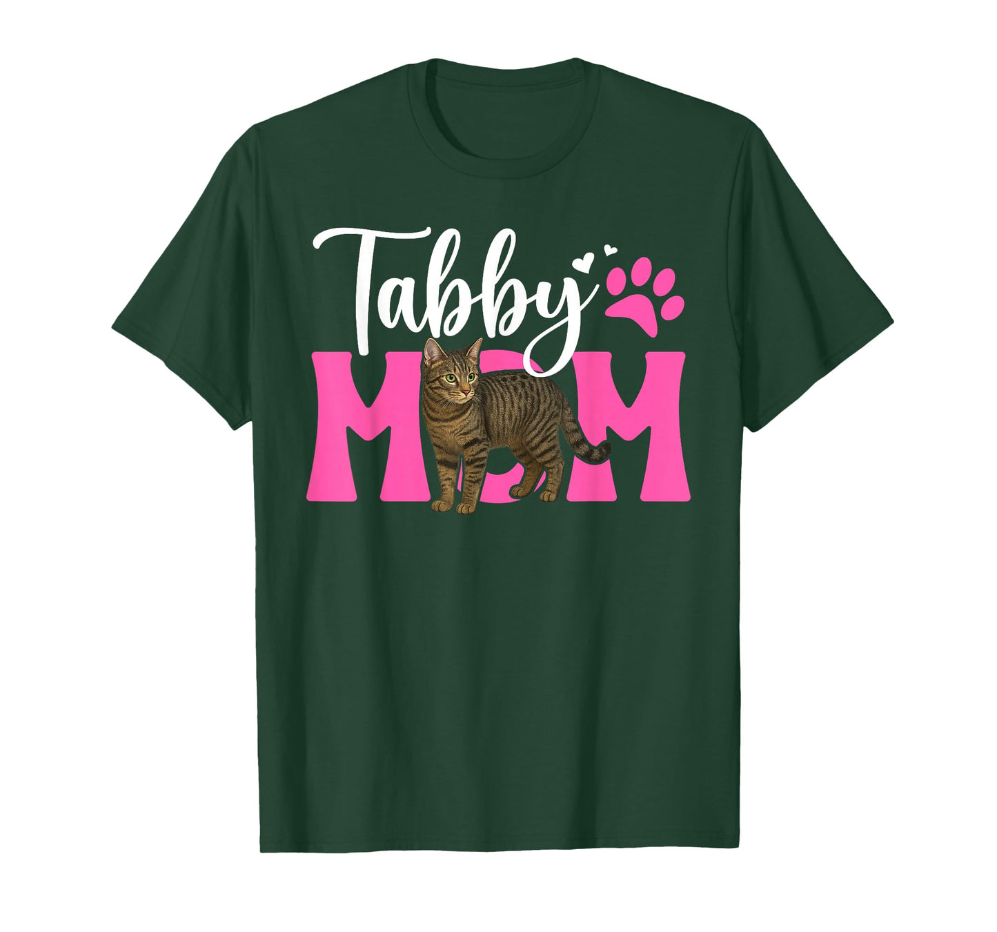 Gray Tabby Cat Mom Grey Tabby Cat Owner T-Shirt