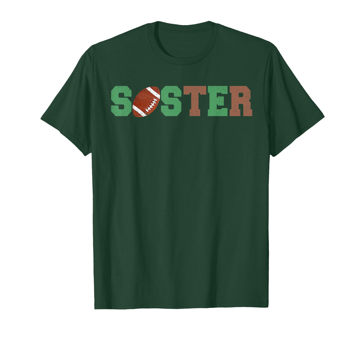 Sister of The 1 Year Old Football First Birthday Boy Family T-Shirt