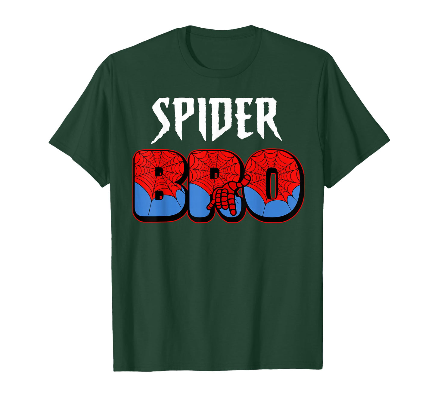 Funny Spider Bro For Birthday Matching Family T-Shirt