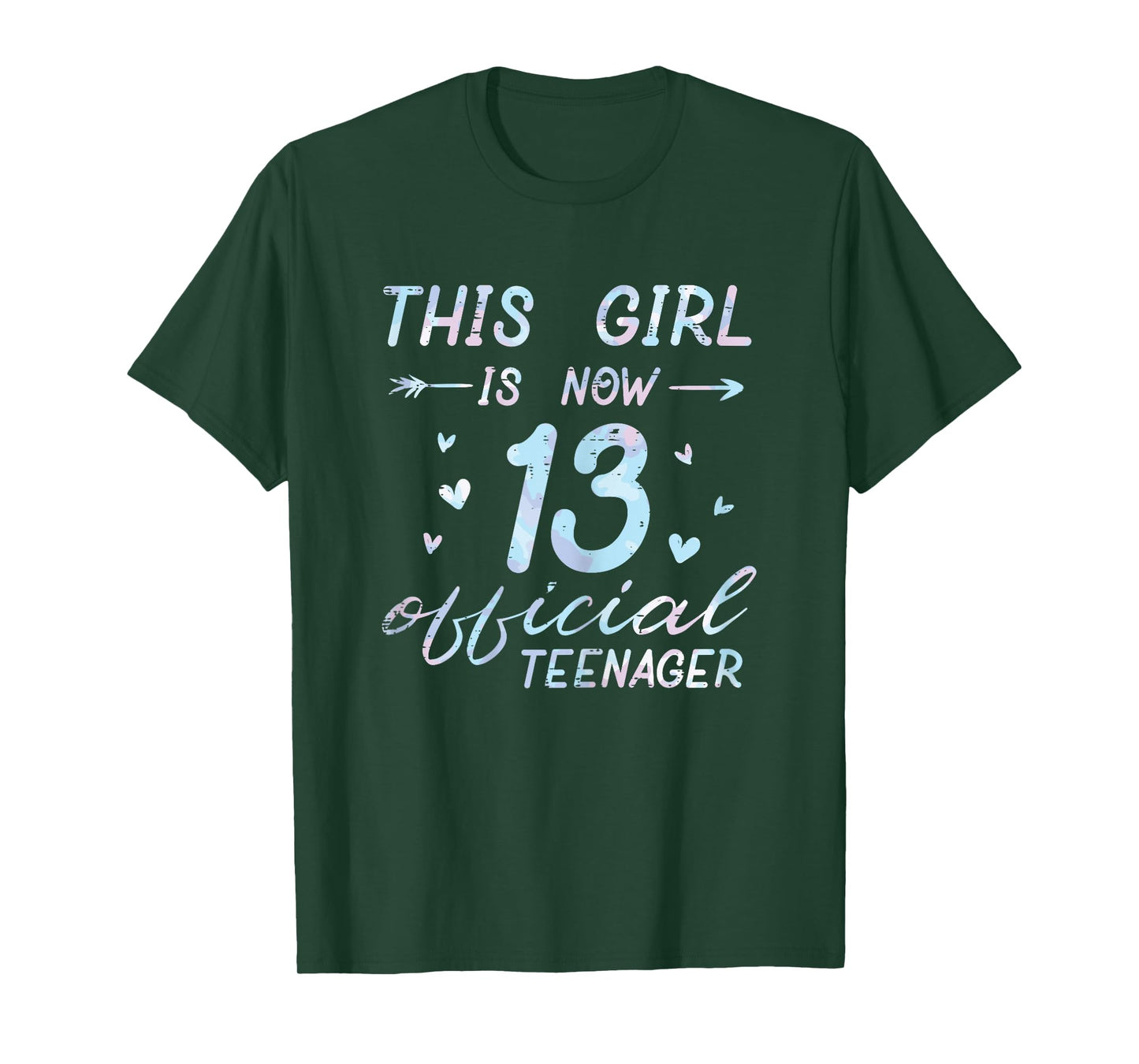 This Girl Is Now 13 Official Teenager 13th Birthday Teens T-Shirt