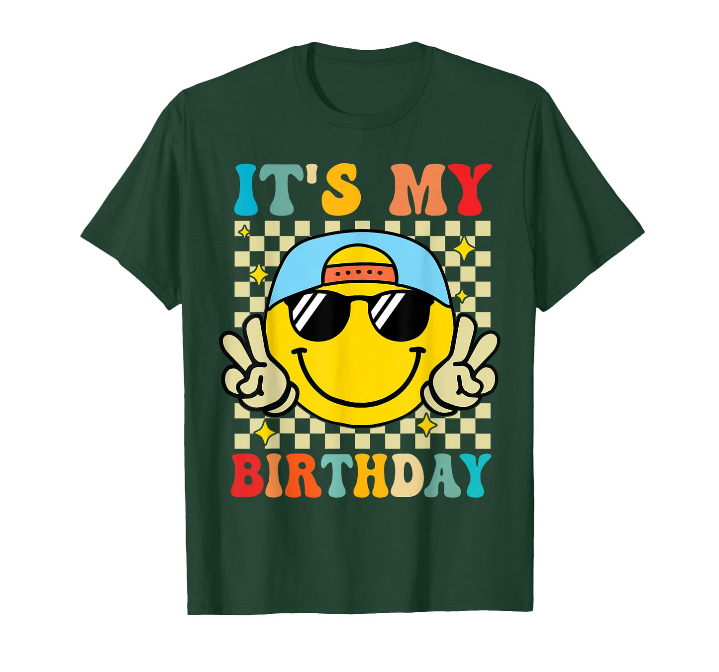 Bruh It's My Birthday Smile Birthday for Boys Kids T-Shirt