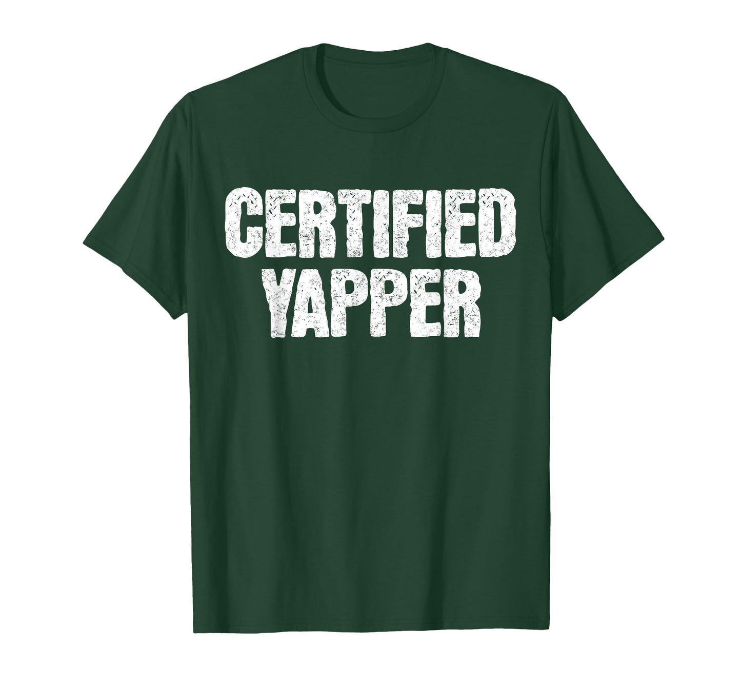 Certified Yapper Funny Yapping Meme Sarcastic Quote Saying T-Shirt