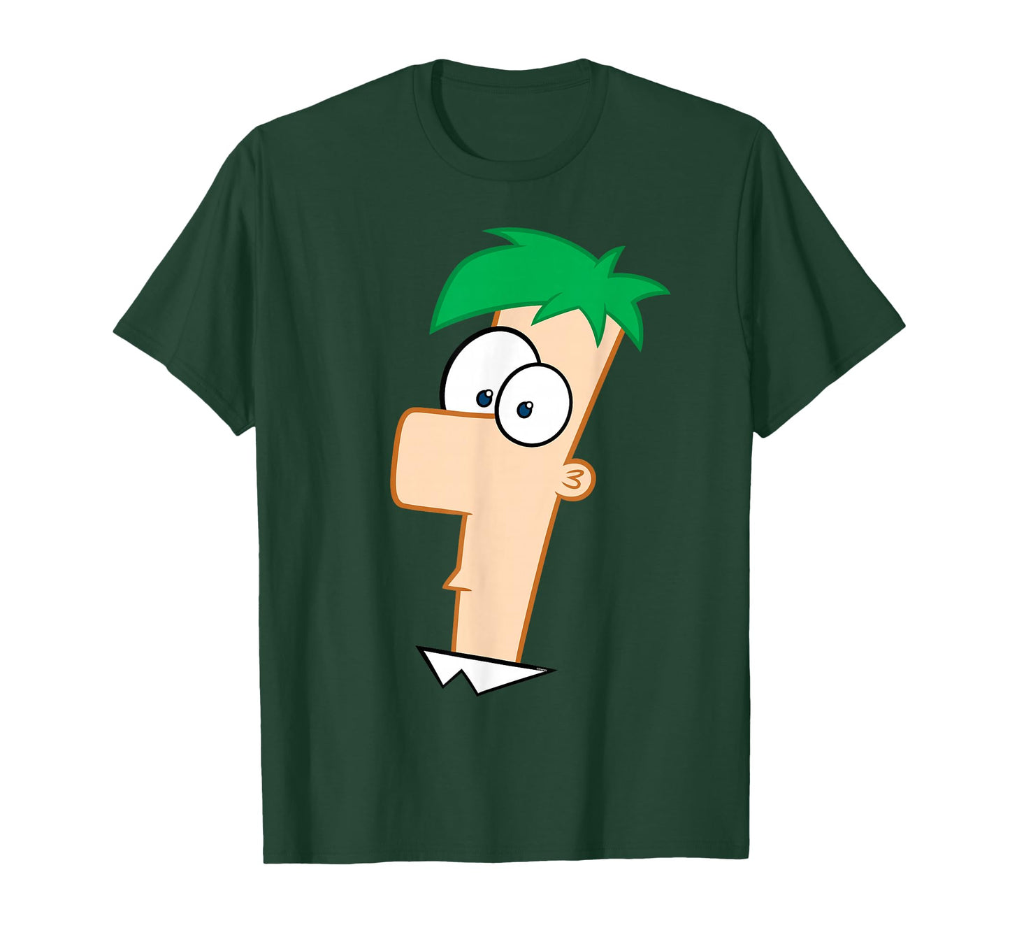 Disney Phineas and Ferb Big Face Ferb Costume T-Shirt