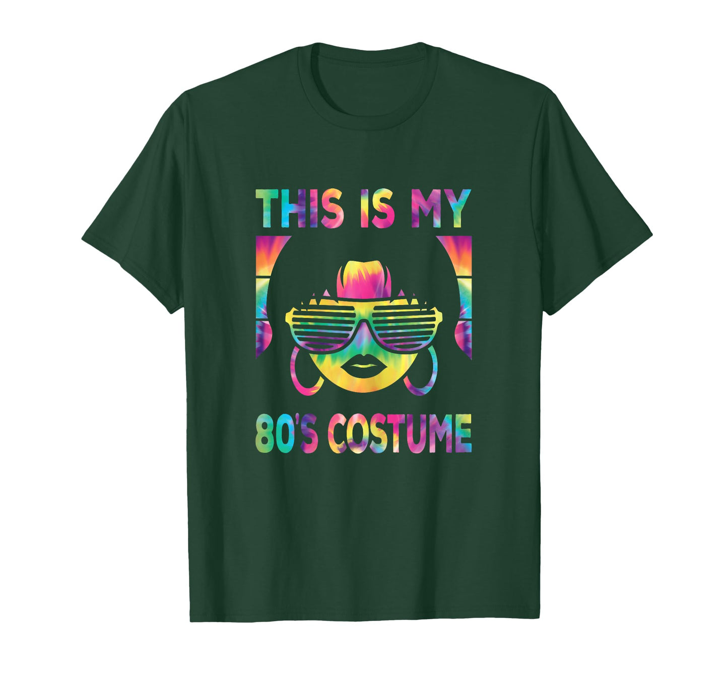 This Is My 80s Costume 1980s 80s Outfit Women Disco Party T-Shirt