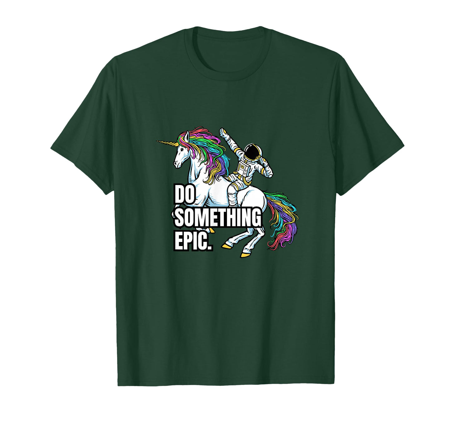 Funny Spacecore Motivational Graphic, Do Something Epic T-Shirt