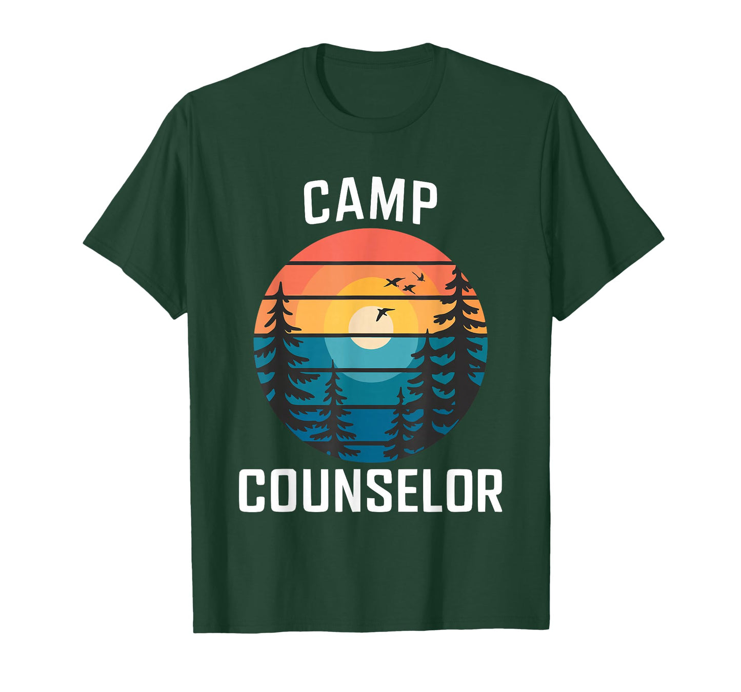 Camp Counselor Shirt Camper Summer Camping Staff T-Shirt