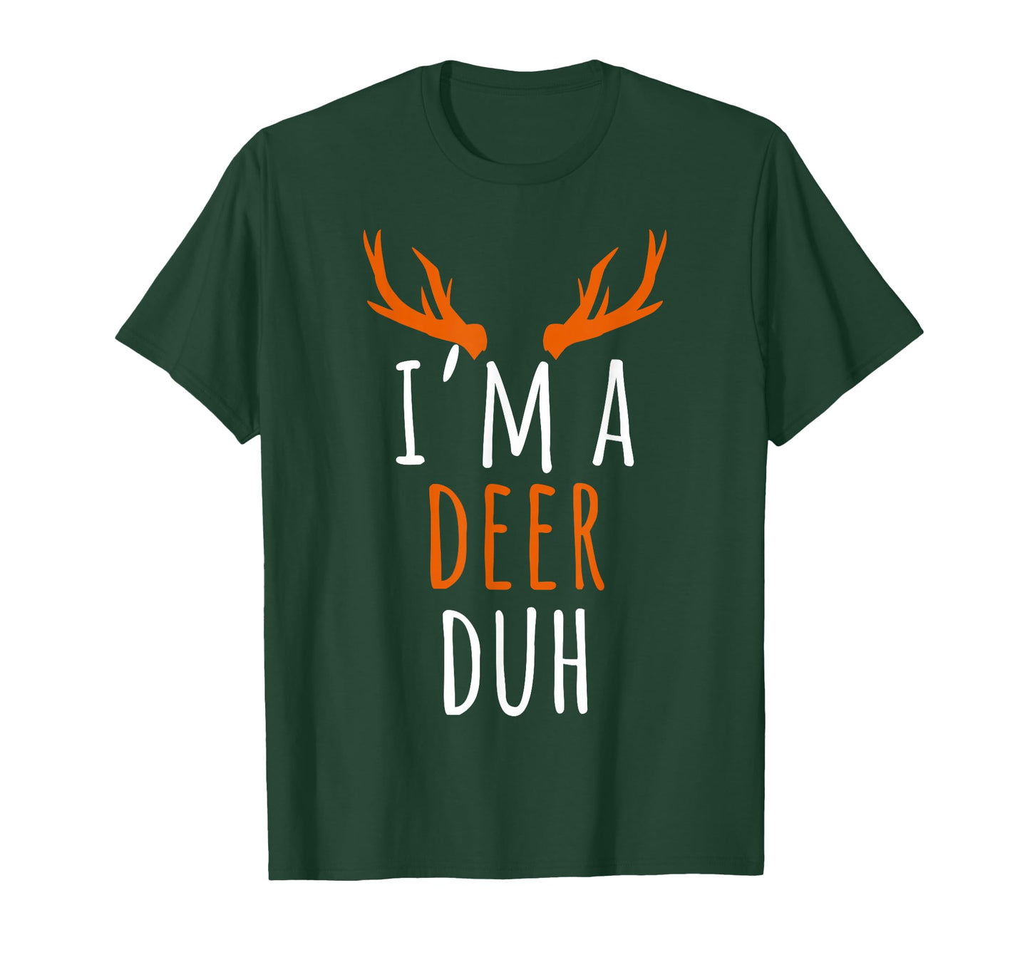 Im A Deer Costume Funny Reindeer Sven Adult Cute Matching T-Shirt