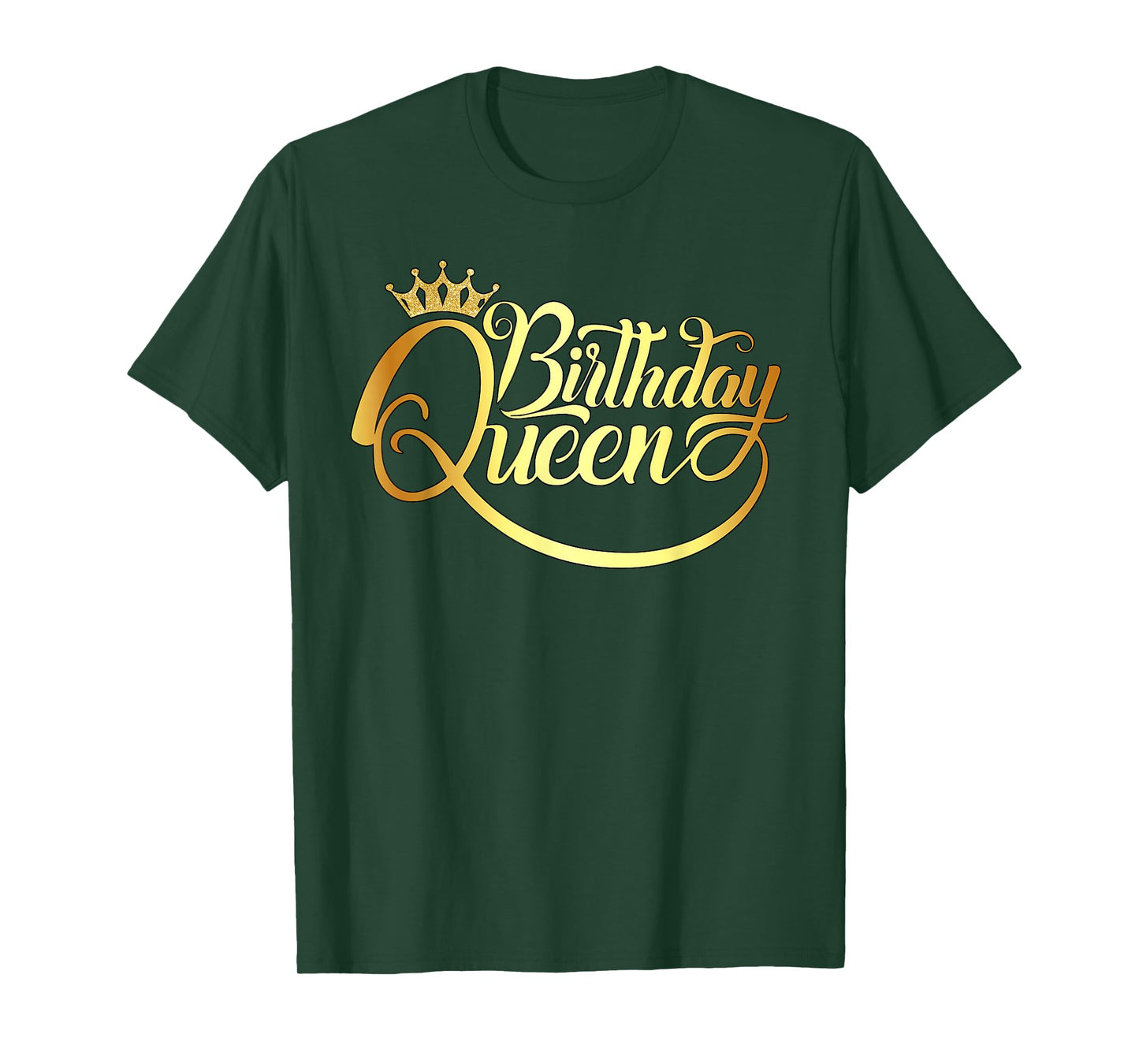 Birthday Queen Shirt for Ladies Birthday Crown Birthday Fun T-Shirt