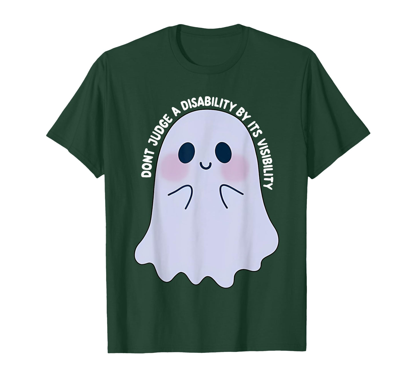 dont judge a disability by its visibility teacher T-Shirt
