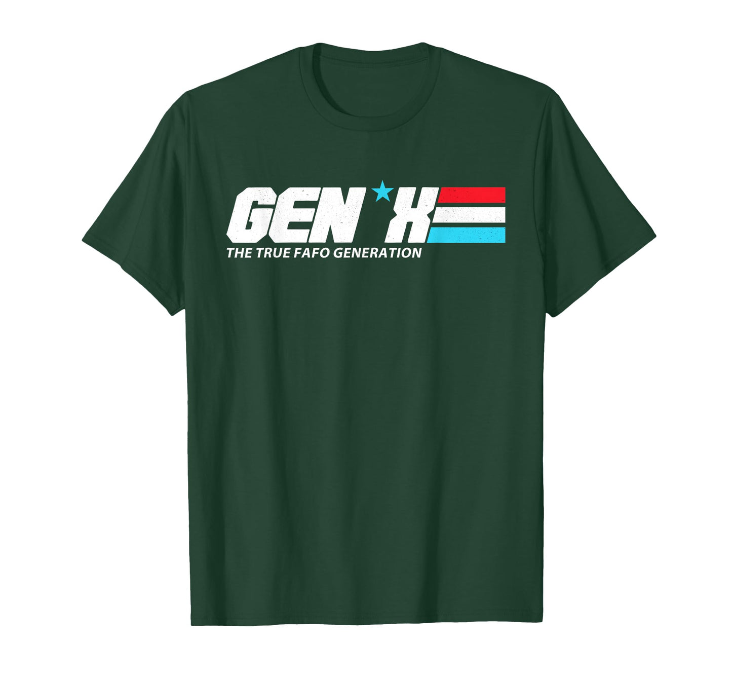 Gen X The True-FAFO Generation Retro Gen X 1965 1980 Saying T-Shirt