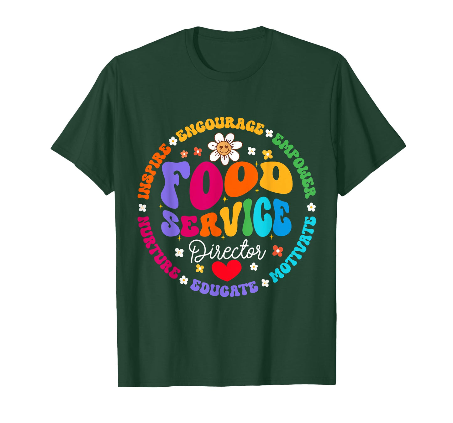 Food Service Director Cafeteria Team Helper School Squad T-Shirt