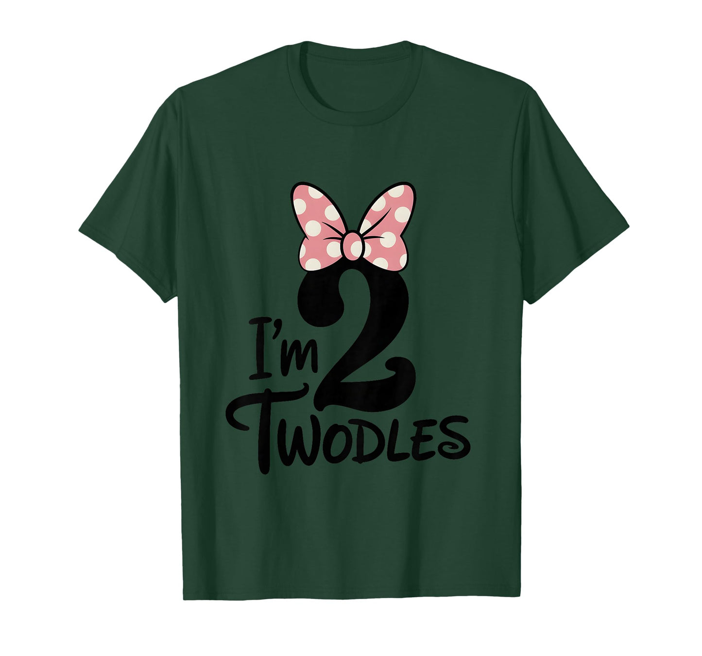 I’m Twodles 2nd Birthday Girl Design T-Shirt