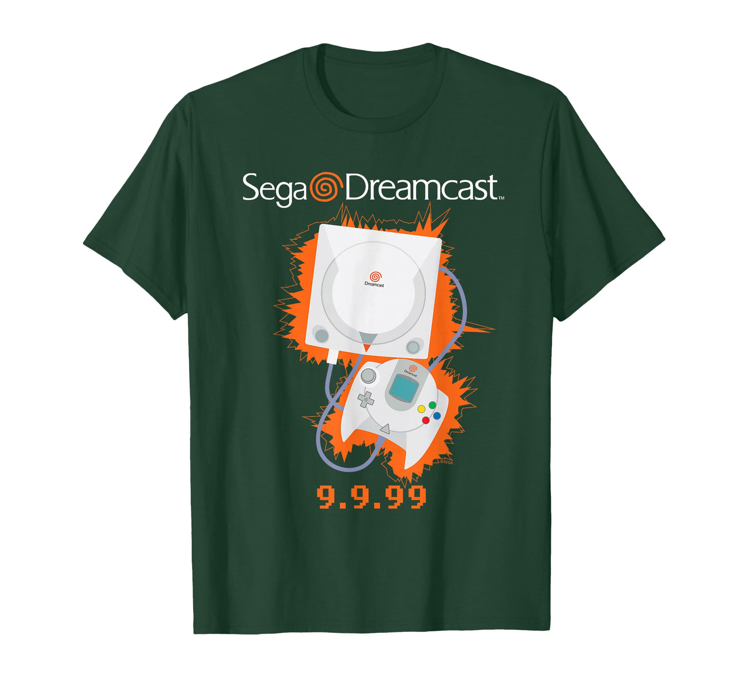 Dreamcast Console 9.9.99 T-Shirt