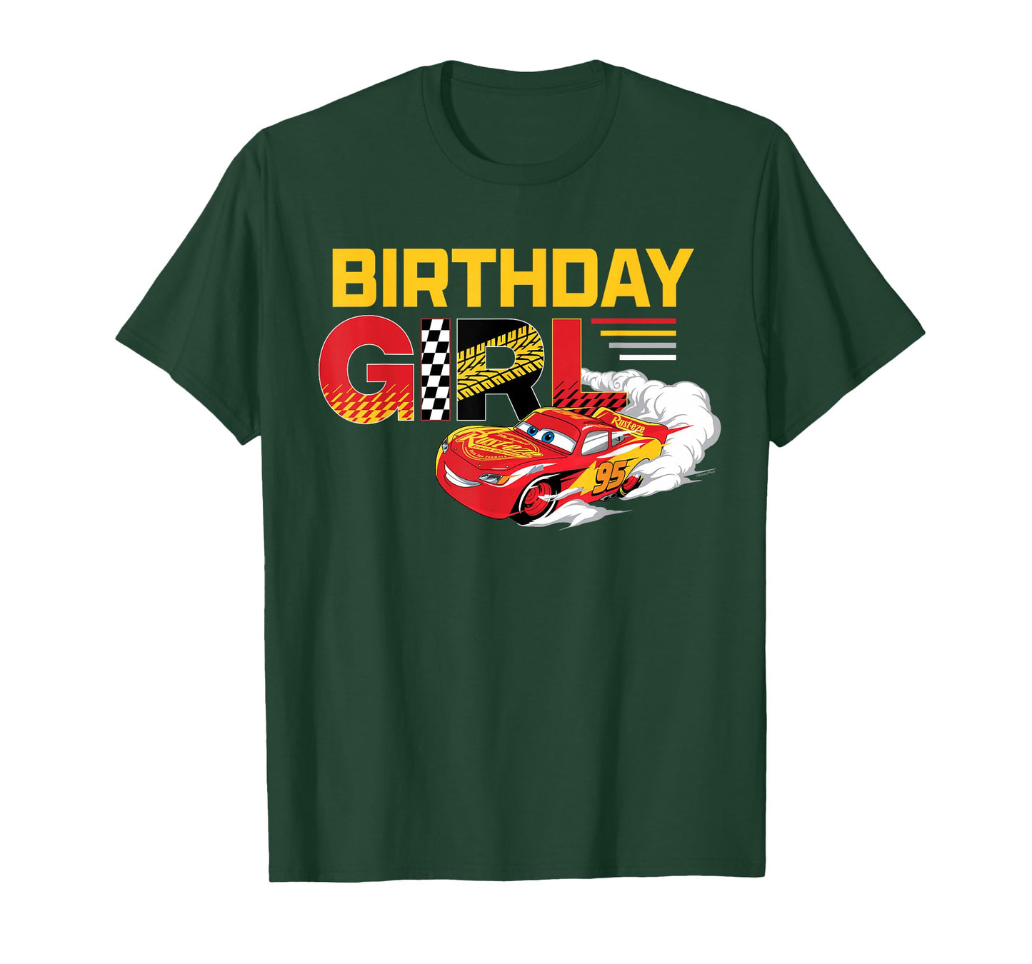 Disney & Pixar's Cars “Birthday Girl” Lightning McQueen T-Shirt