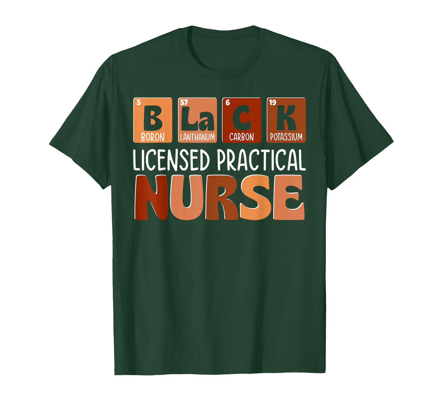 Black History LPN Licensed Practical Nurse Men Women Kid T-Shirt