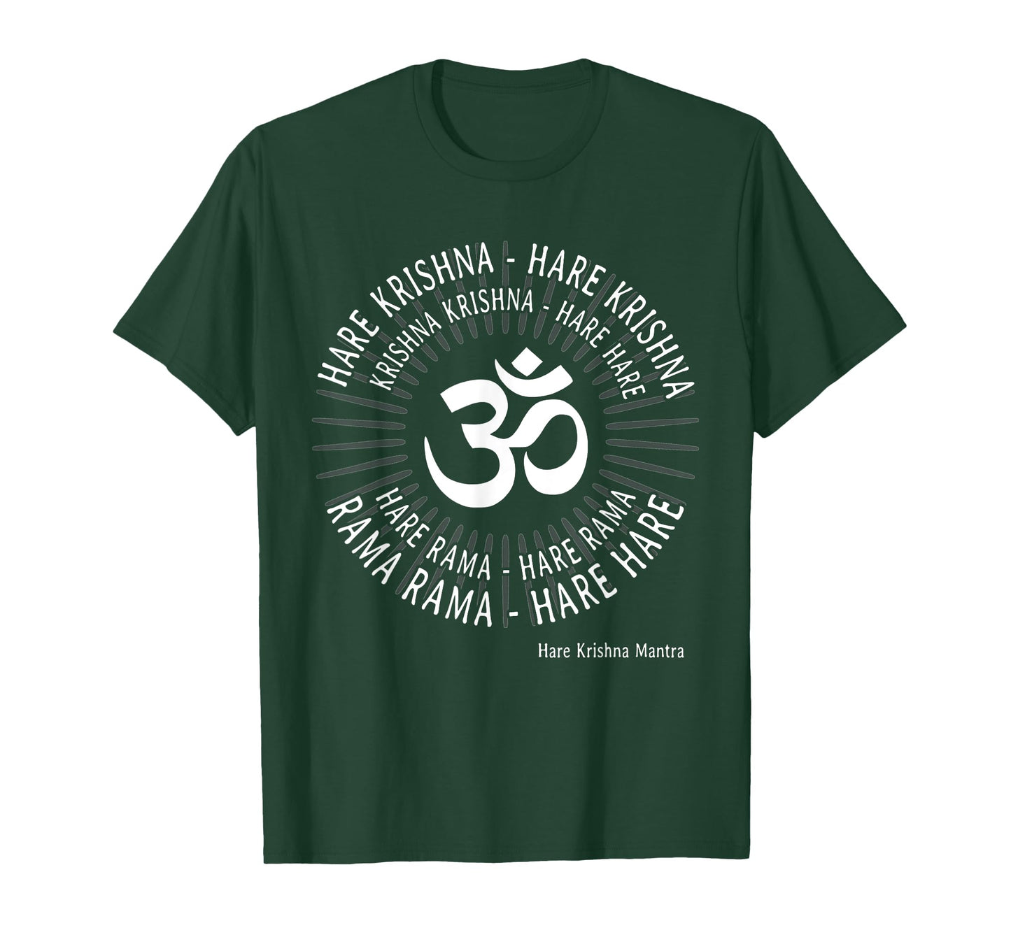 Hare Krishna Shirt Spiritual Hare Krishna Mantra T-Shirt