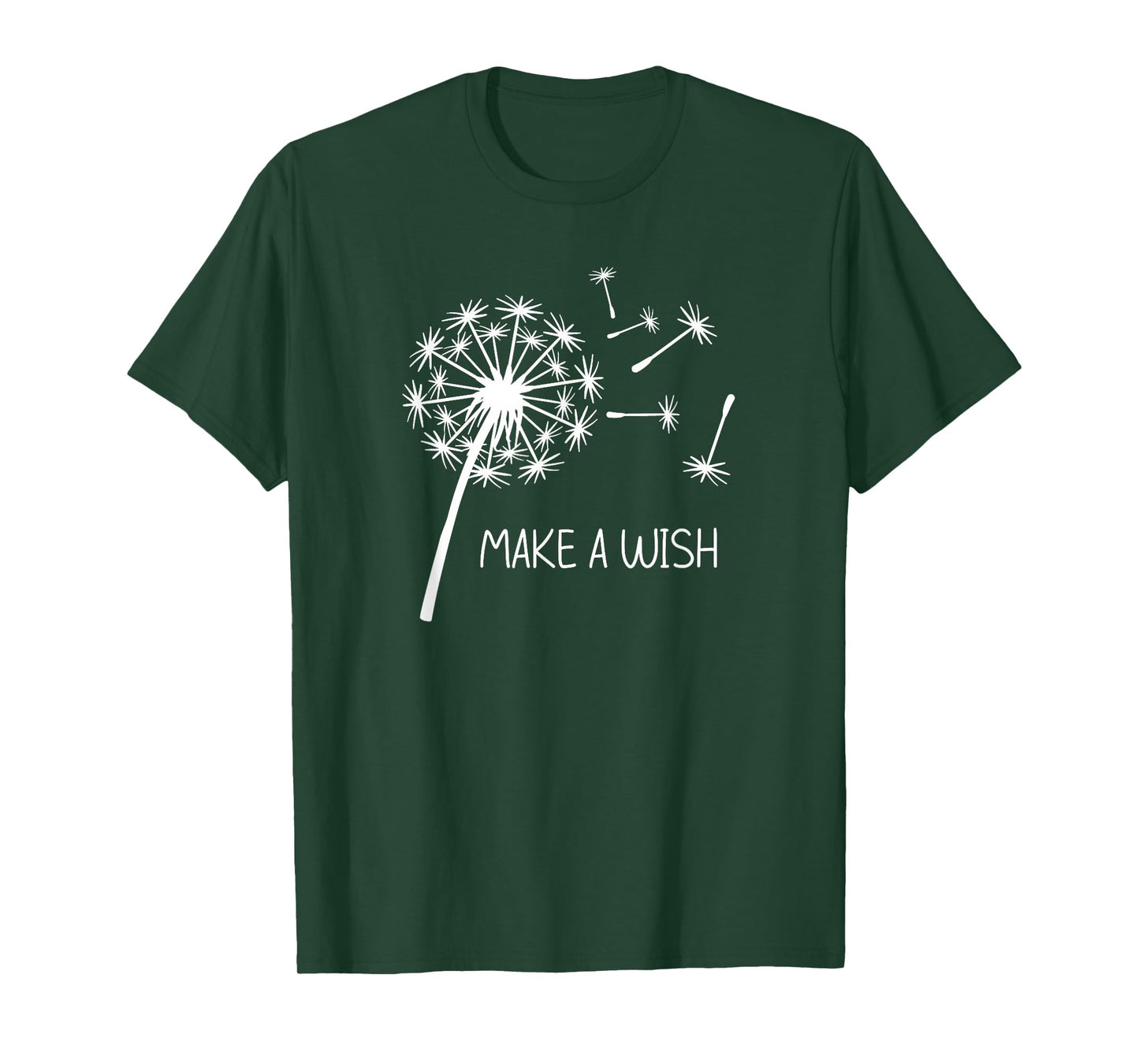 Dandelion Make A Wish, Flowers Graphic, Nature, Family T-Shirt