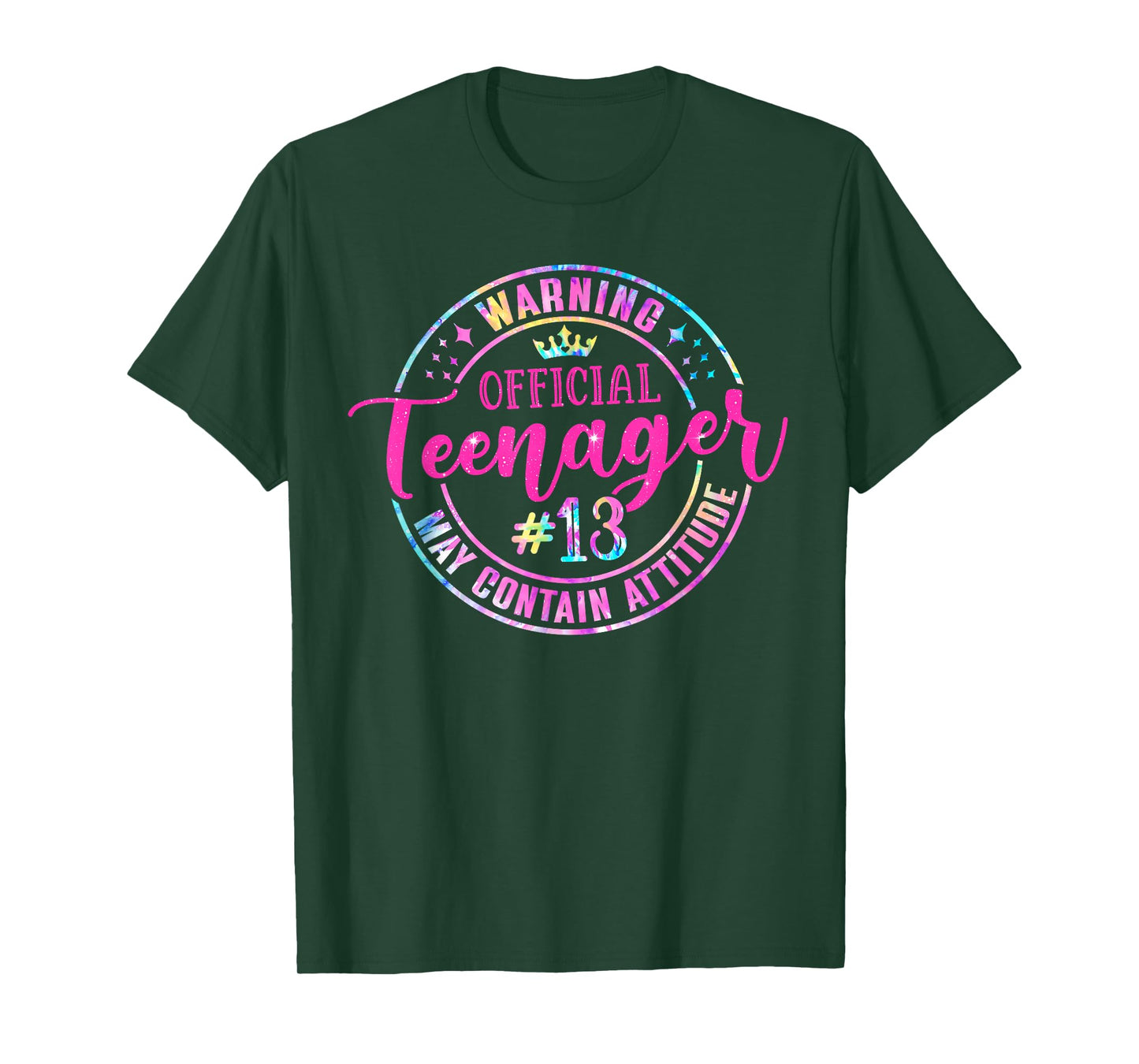 13th Birthday Girl Official teenager 13 Year Old Birthday T-Shirt