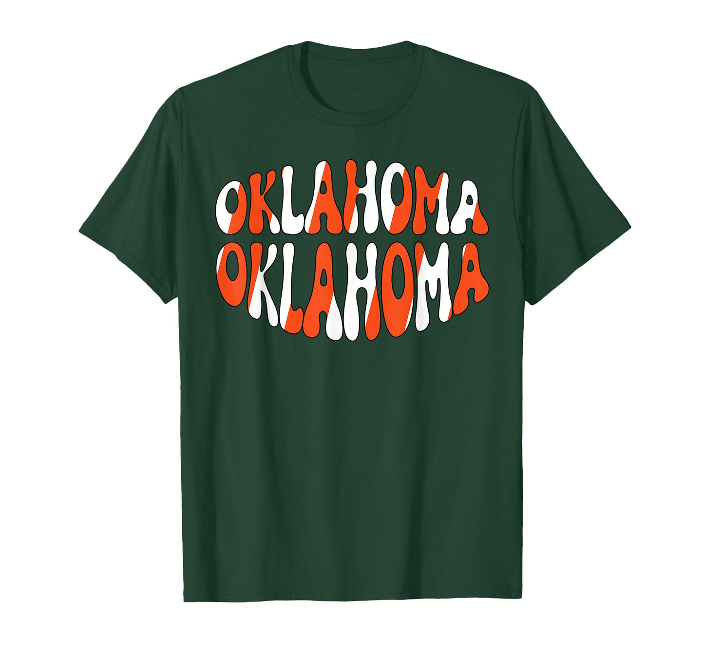 Oklahoma Okla State Classic Varsity Style Design USA T-Shirt
