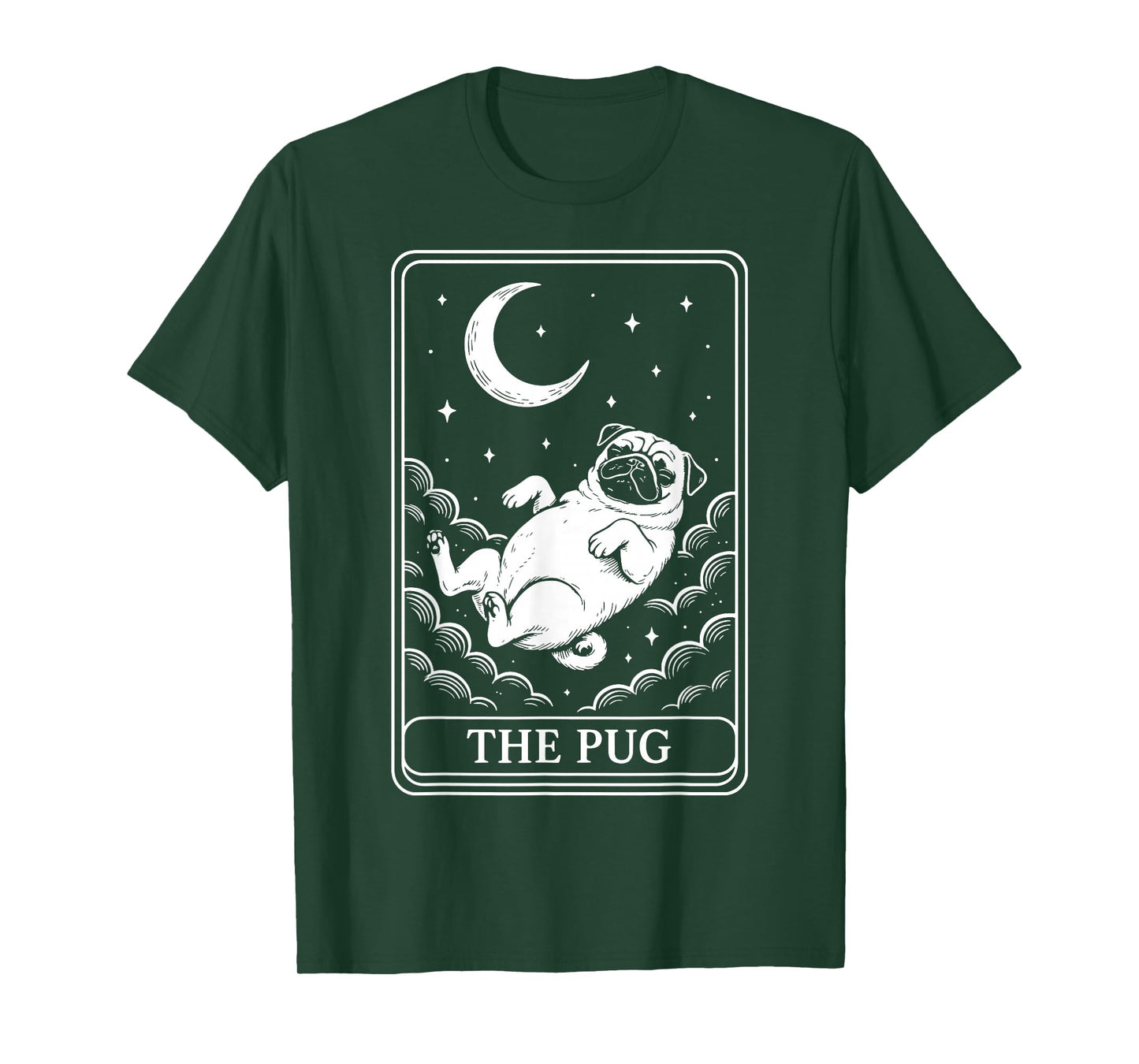 The Pug Tarot Card T-Shirt