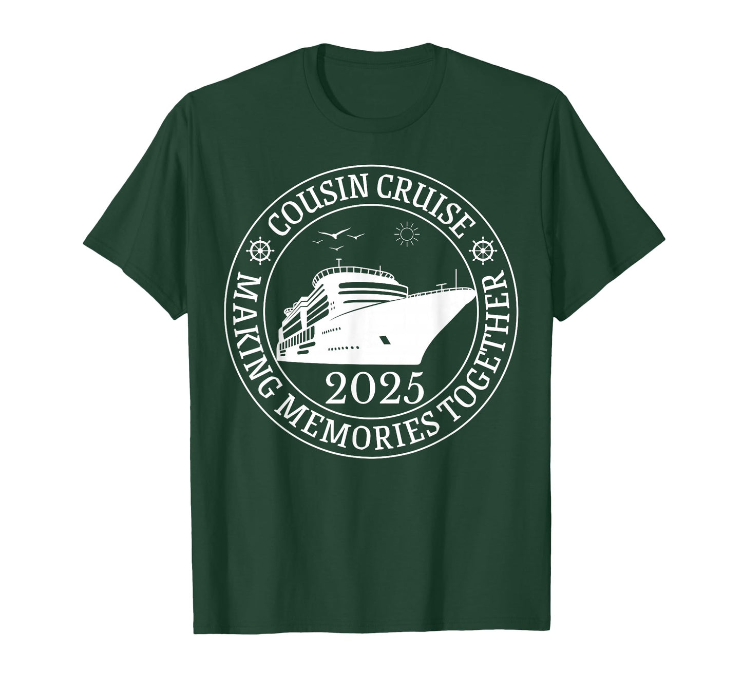 Cousin Cruise Making Memories Together Vacation Trip 2025 T-Shirt