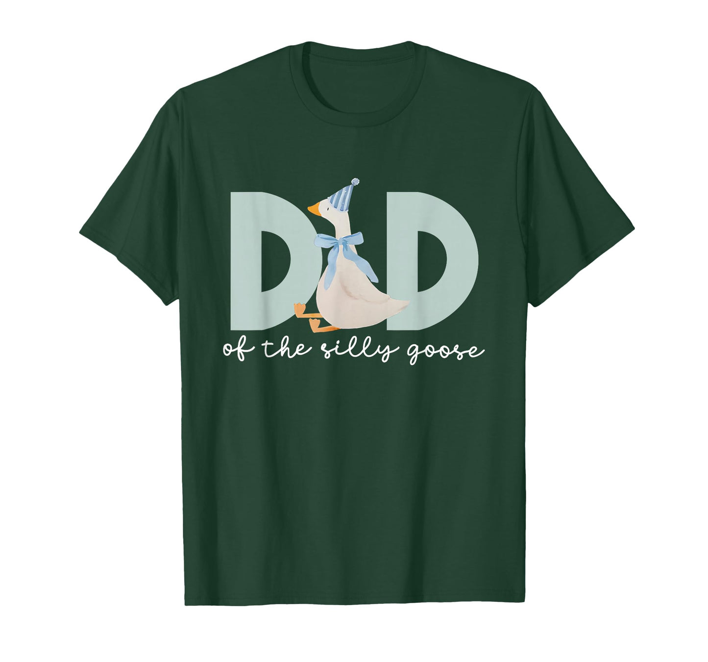 Dad Of The Silly Goose Silly Goose Birthday Matching Family T-Shirt