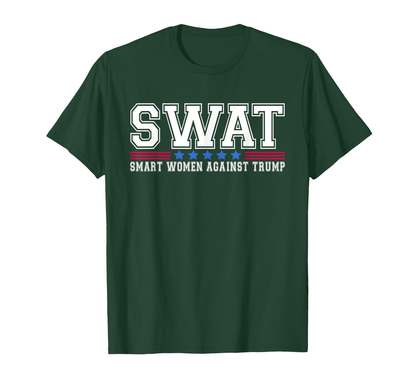 SWAT Smart Women Against Trump Funny Anti-Trump 2024 T-Shirt