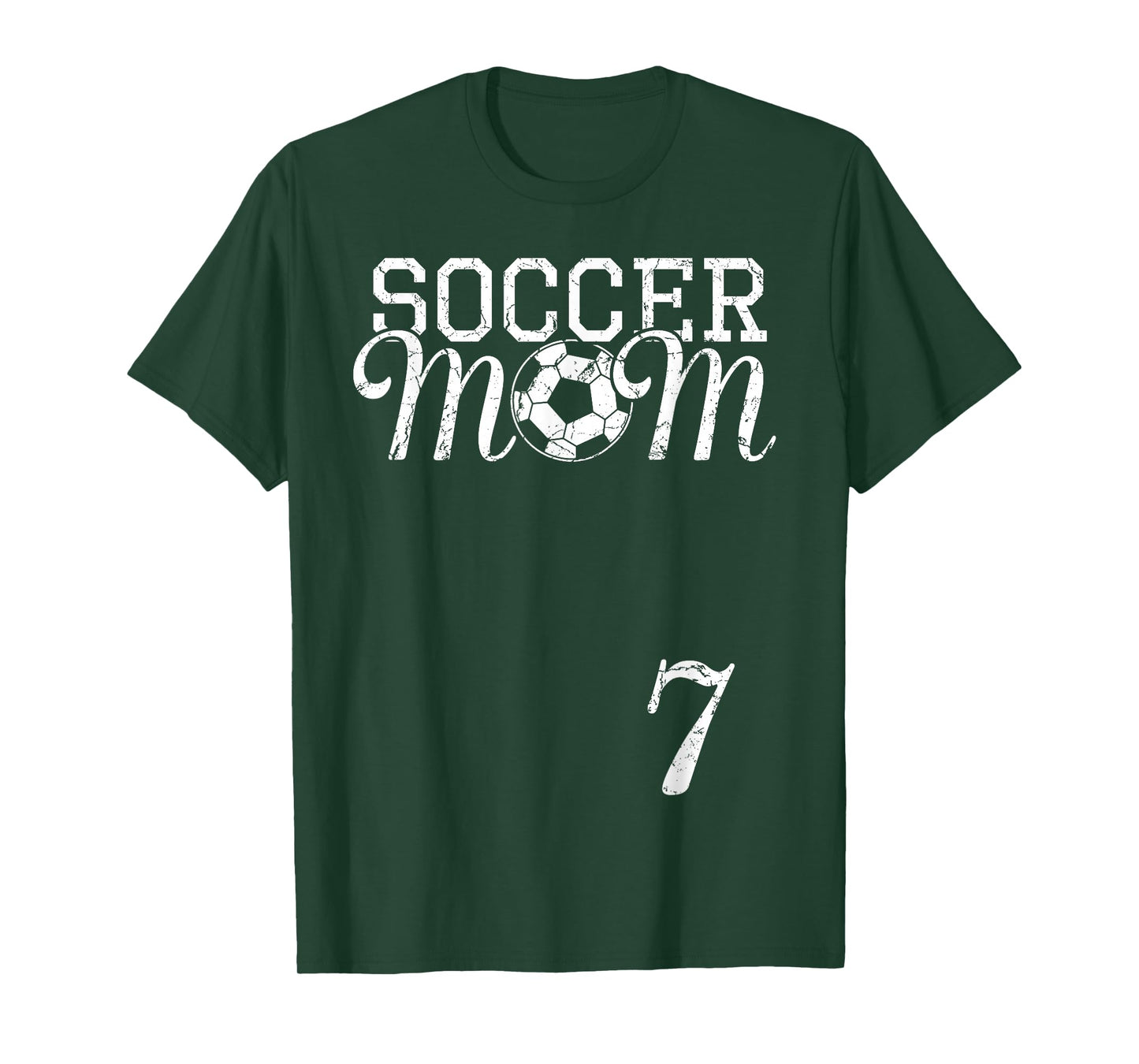 Soccer Mom Jersey Number 7 Favorite Player #7 Team T-Shirt