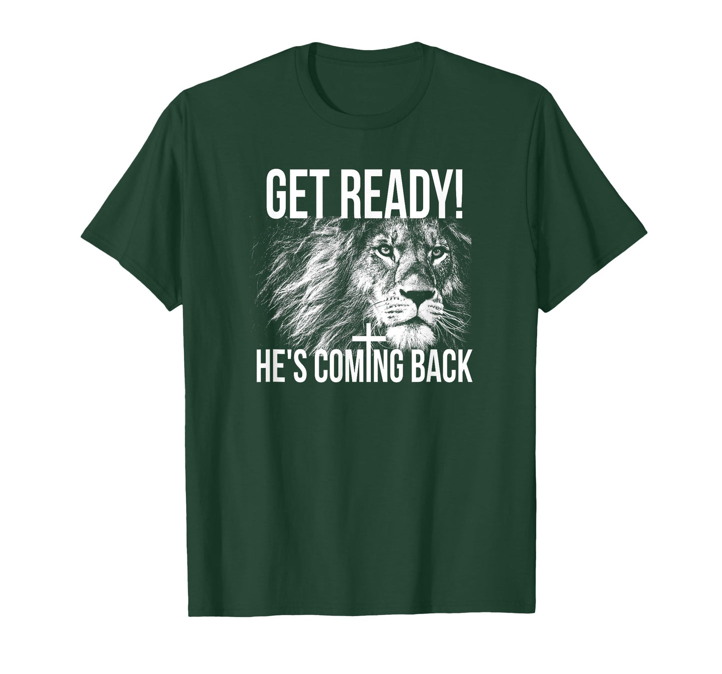 Christian Shirts For Men, He's Coming Back T Shirts T-Shirt